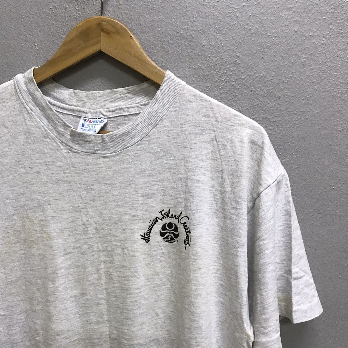 Hanes VINTAGE 90s HAWAIIAN ISLAND TSHIRT Size US L / EU 52-54 / 3 - 5 Thumbnail