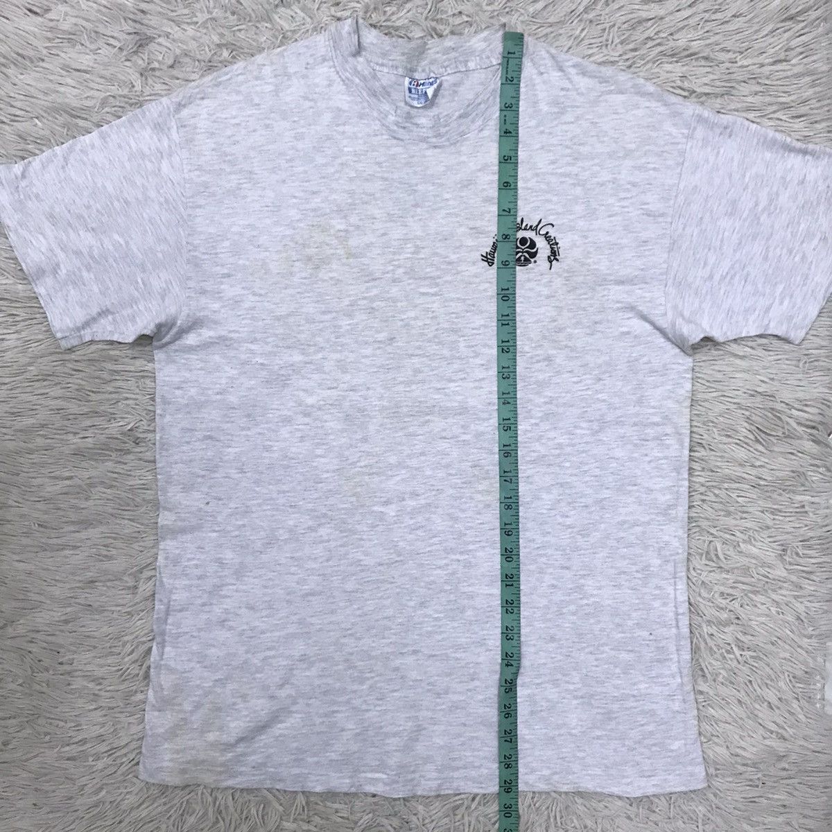 Hanes VINTAGE 90s HAWAIIAN ISLAND TSHIRT Size US L / EU 52-54 / 3 - 14 Thumbnail