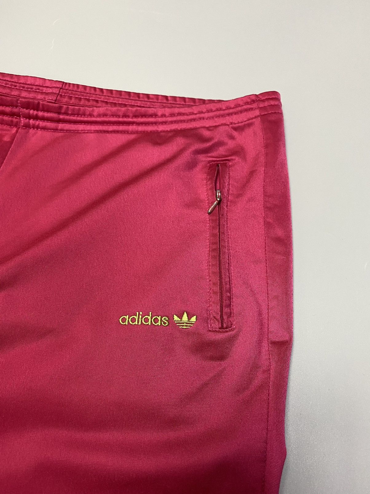 Adidas × Vintage Vintage Adidas Pink Track Pants Size US 36 / EU 52 - 14 Thumbnail