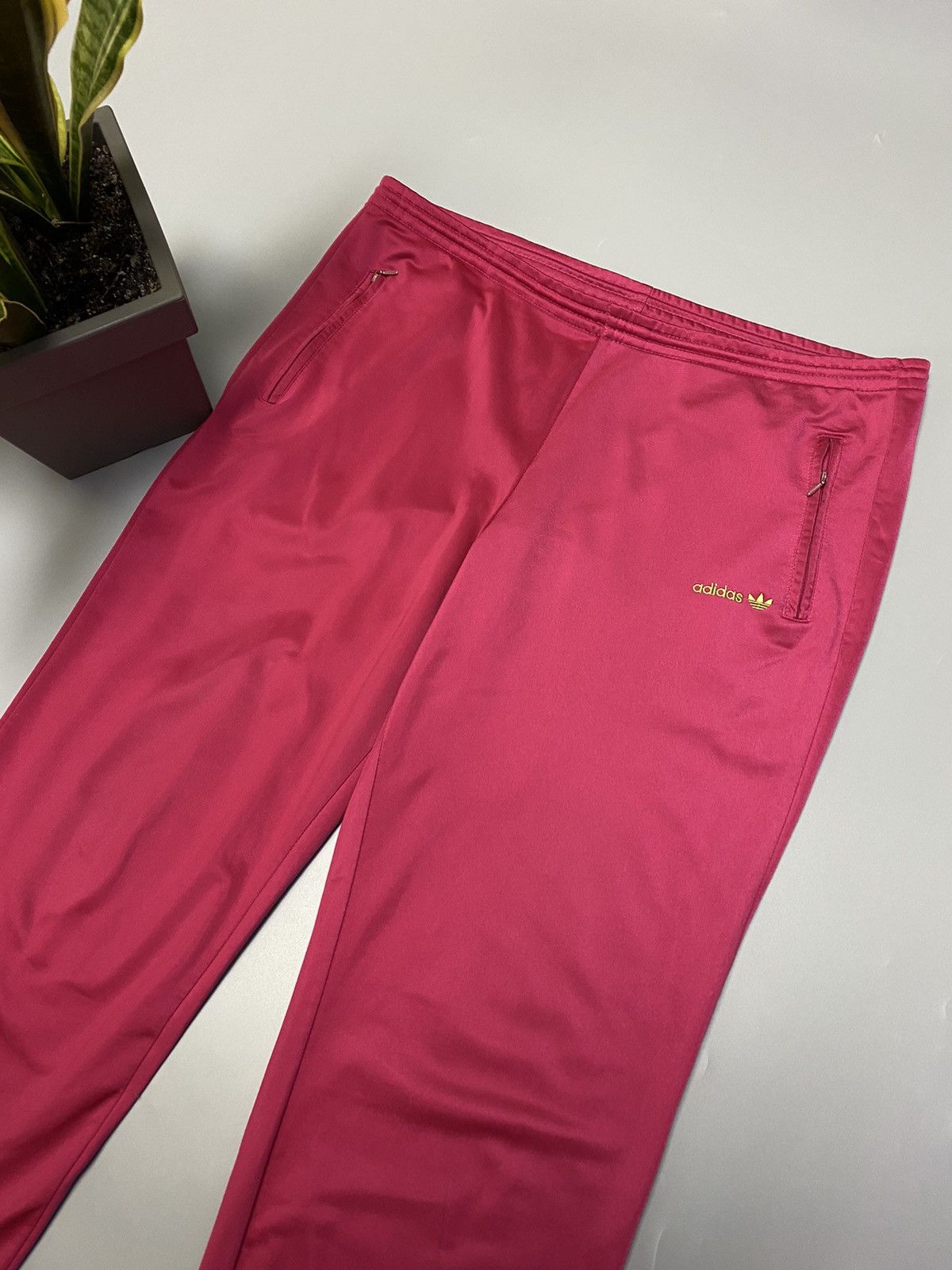 Adidas × Vintage Vintage Adidas Pink Track Pants Size US 36 / EU 52 - 6 Thumbnail