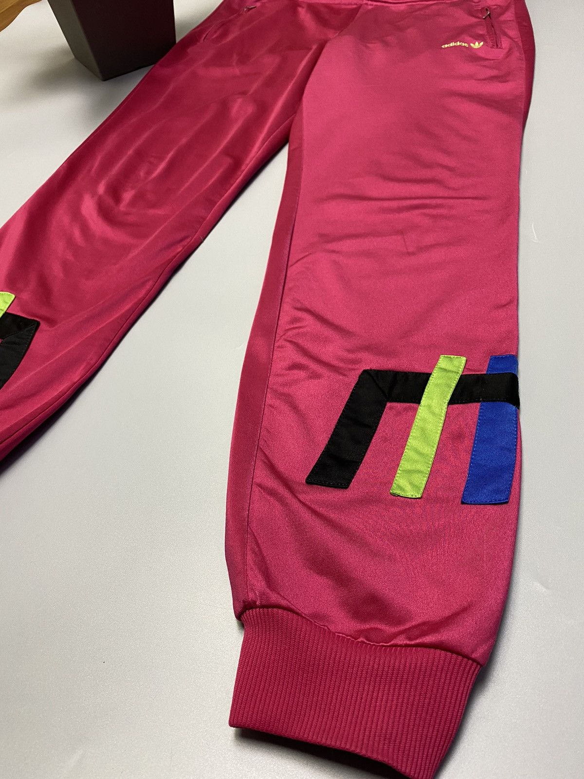 Adidas × Vintage Vintage Adidas Pink Track Pants Size US 36 / EU 52 - 8 Thumbnail