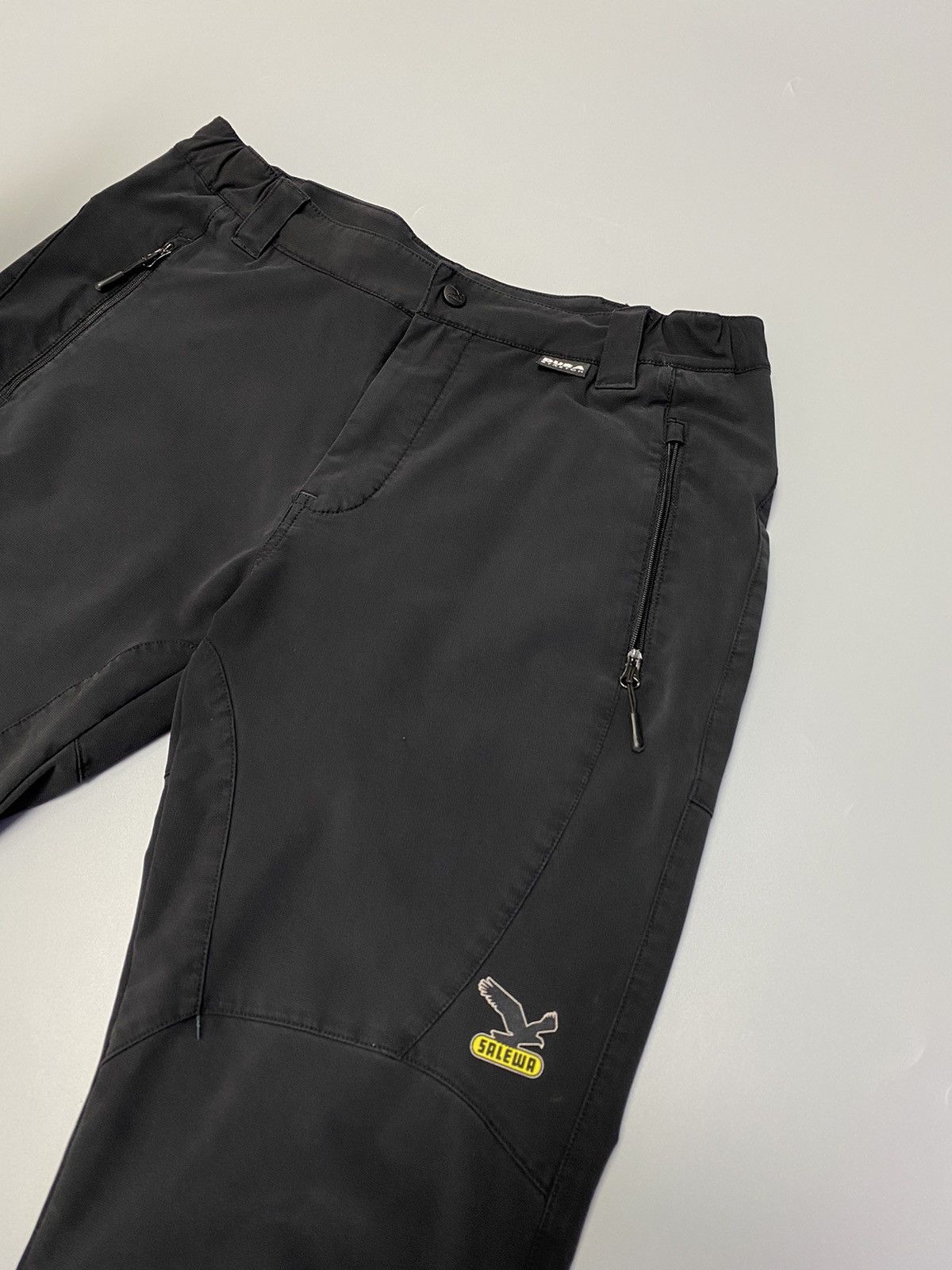 Vintage Salewa Black Hiking Track Pants Size US 34 / EU 50 - 6 Thumbnail