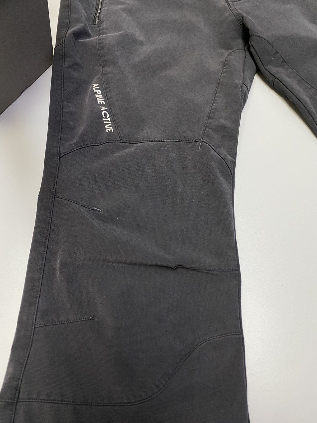 Vintage Salewa Black Hiking Track Pants Size US 34 / EU 50 - 5 Thumbnail