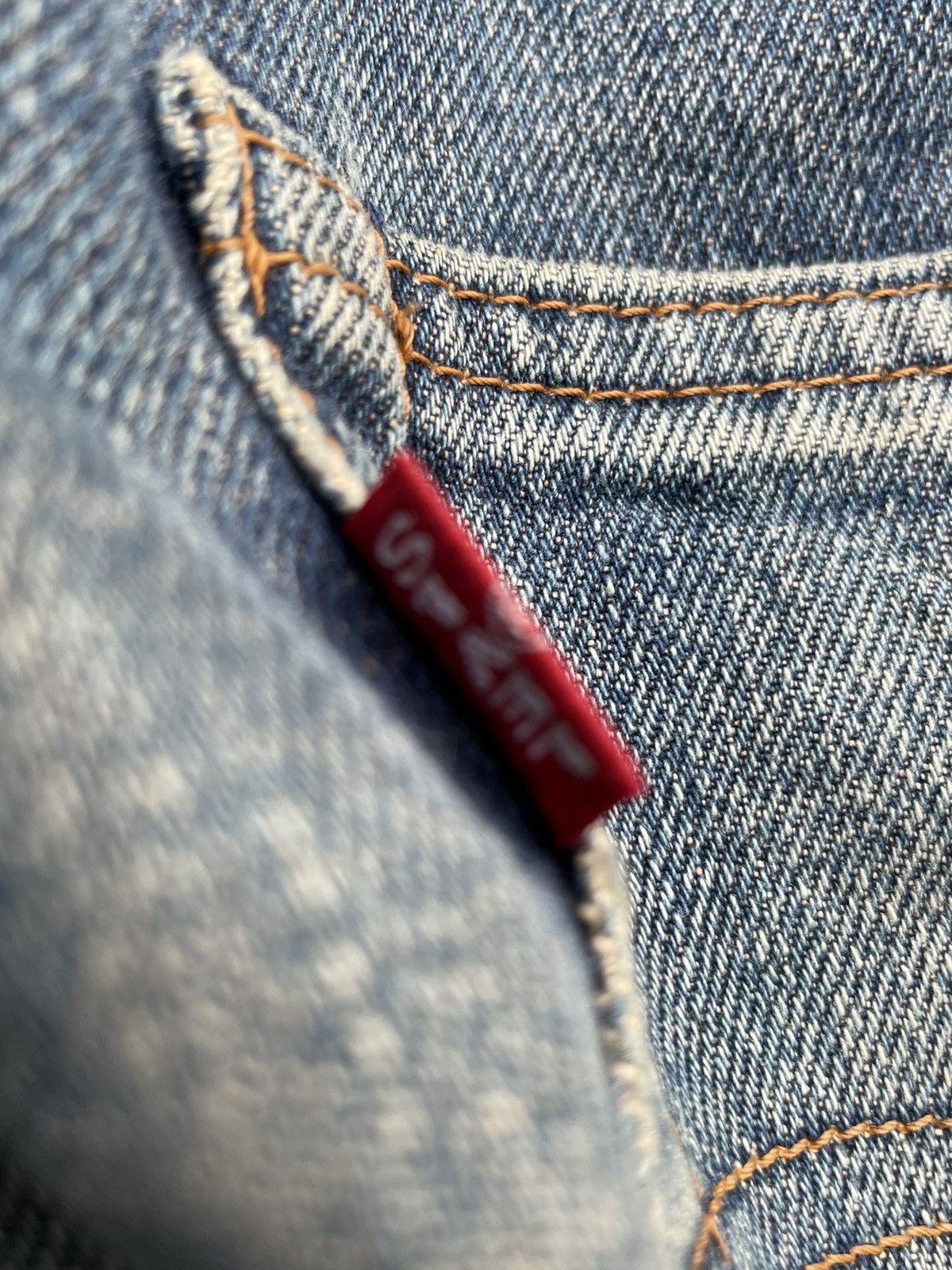 Levi's Vintage Levis 1995 502XX E 1967 Selvedge Aging Distressed Size US 29 - 17 Thumbnail