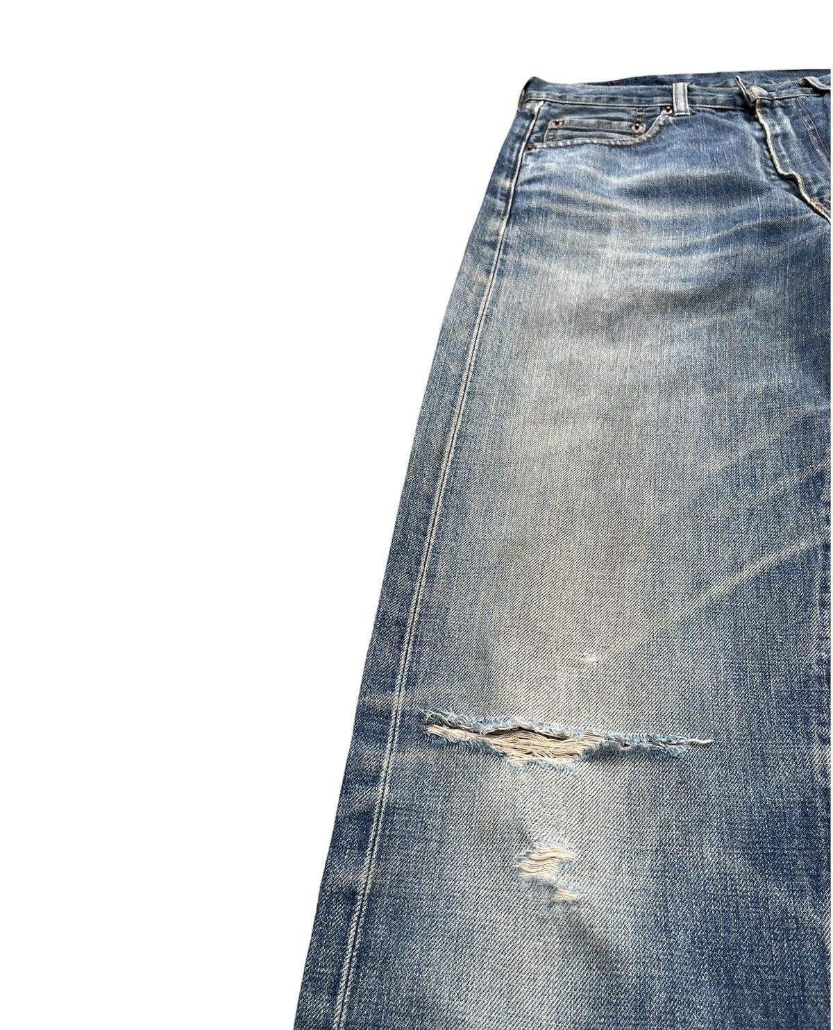 Levi's Vintage Levis 1995 502XX E 1967 Selvedge Aging Distressed Size US 29 - 11 Thumbnail