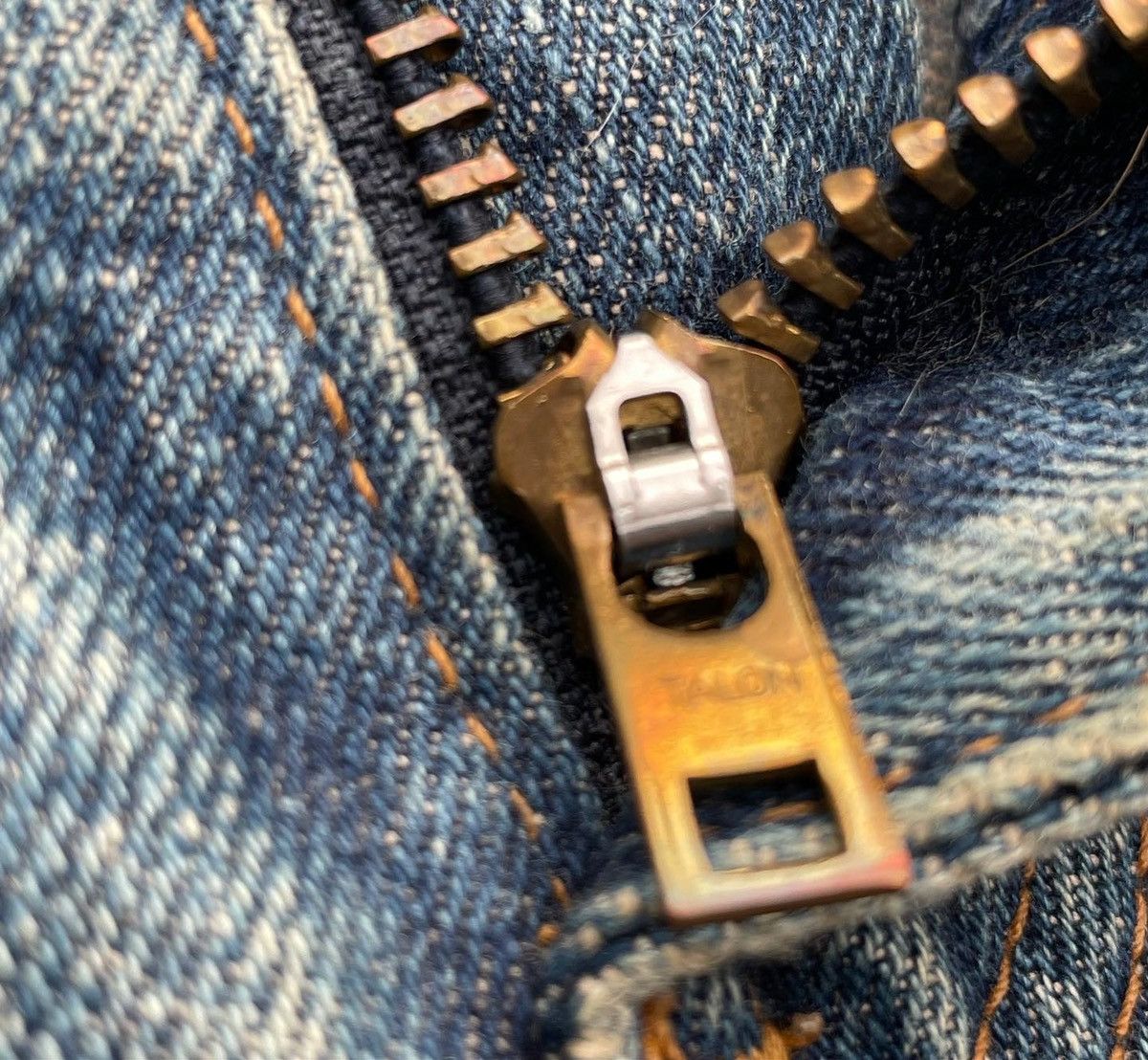 Levi's Vintage Levis 1995 502XX E 1967 Selvedge Aging Distressed Size US 29 - 9 Thumbnail