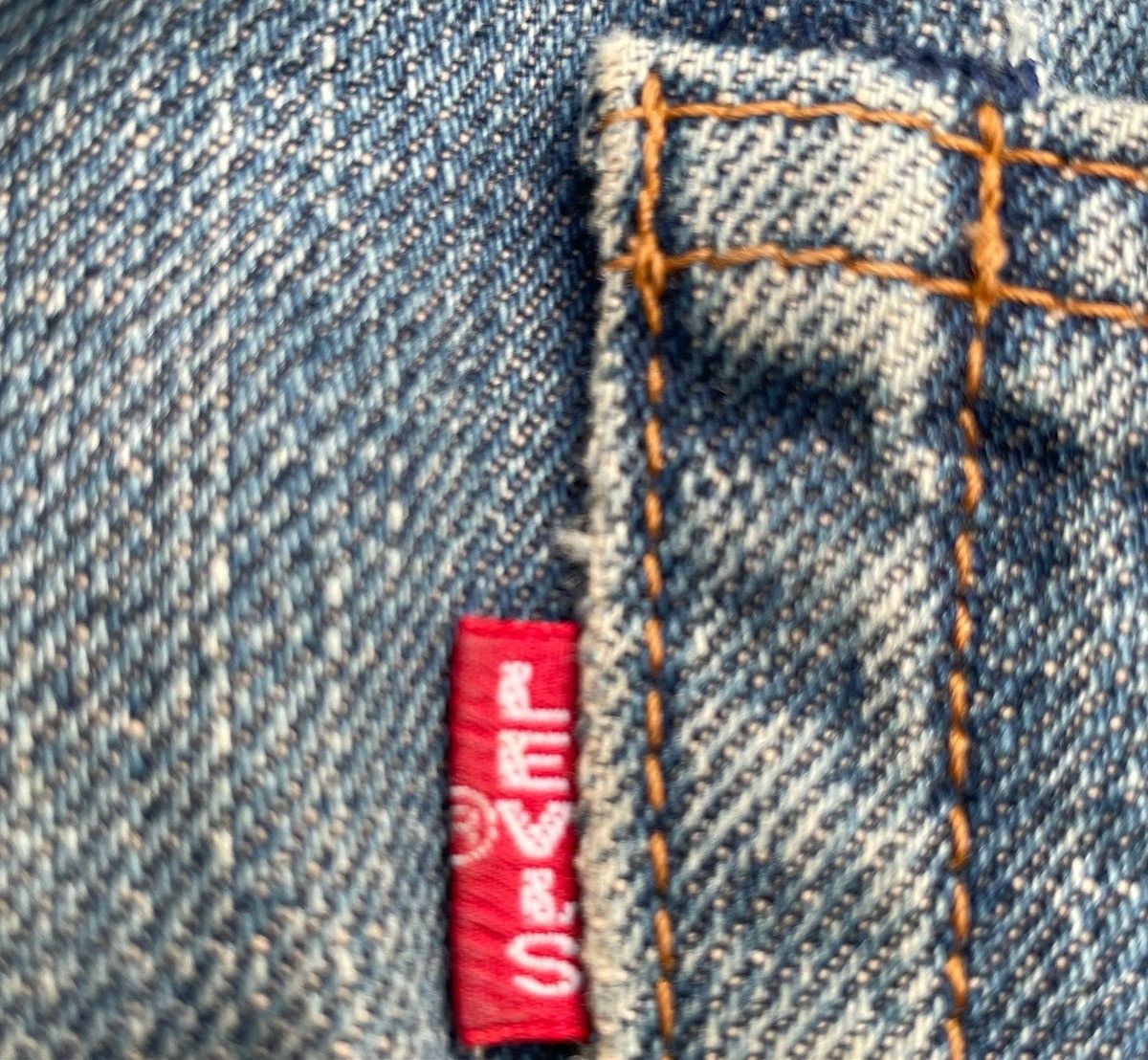 Levi's Vintage Levis 1995 502XX E 1967 Selvedge Aging Distressed Size US 29 - 7 Thumbnail