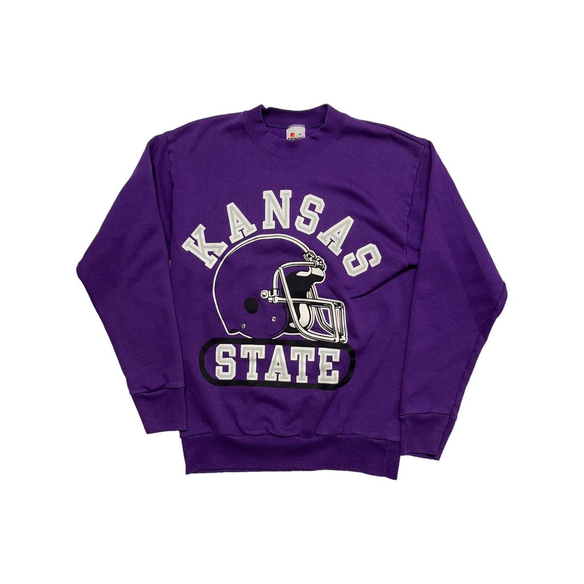 Vintage 80s Kansas State Football Sweatshirt Size US S / EU 44-46 / 1 - 1 Thumbnail