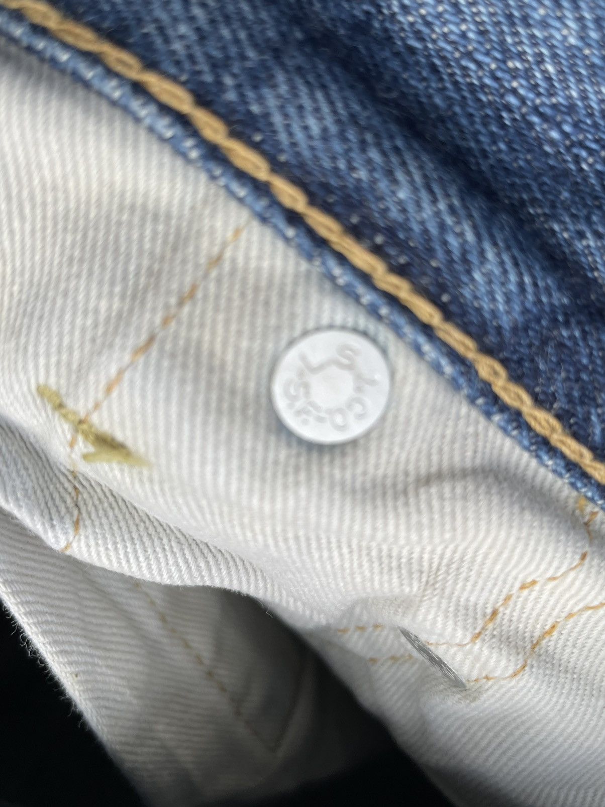 Levi's Vintage Levis 2003 502XX E 1967 Selvedge Aging Distressed Size US 34 / EU 50 - 19 Thumbnail