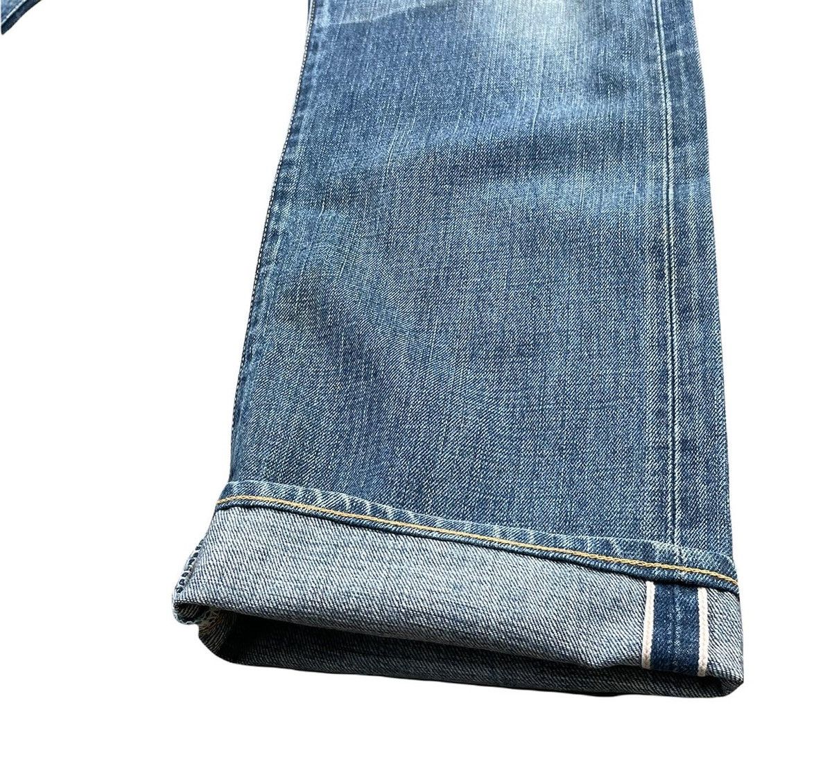 Levi's Vintage Levis 2003 502XX E 1967 Selvedge Aging Distressed Size US 34 / EU 50 - 2 Thumbnail