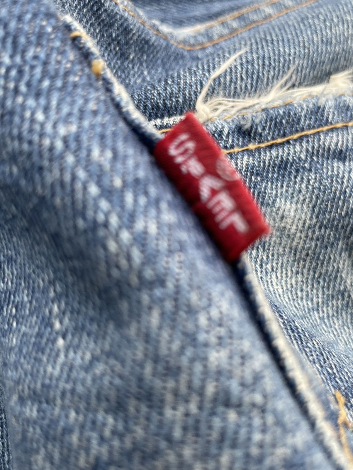 Levi's Vintage Levis 2003 502XX E 1967 Selvedge Aging Distressed Size US 34 / EU 50 - 16 Thumbnail