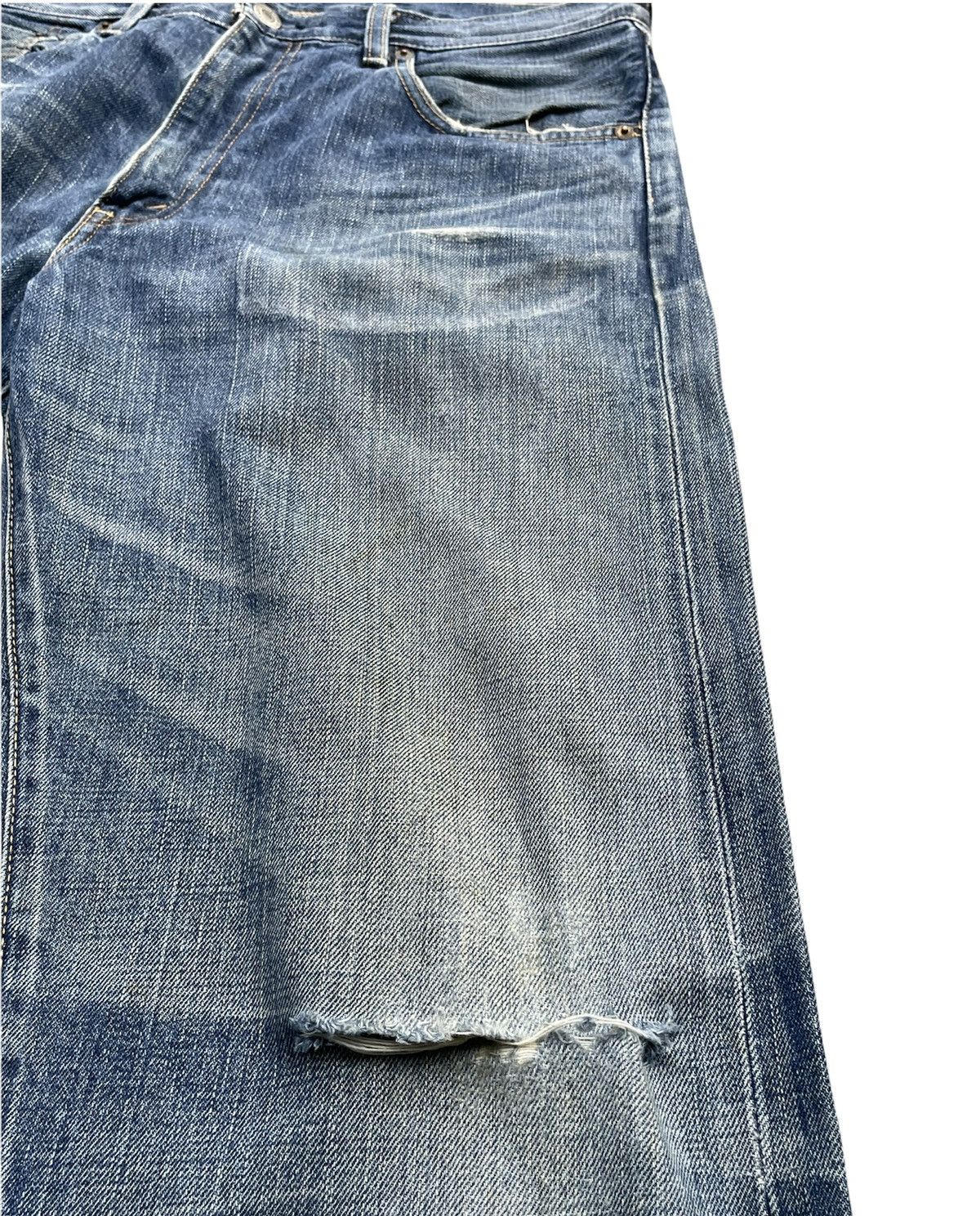 Levi's Vintage Levis 2003 502XX E 1967 Selvedge Aging Distressed Size US 34 / EU 50 - 11 Thumbnail
