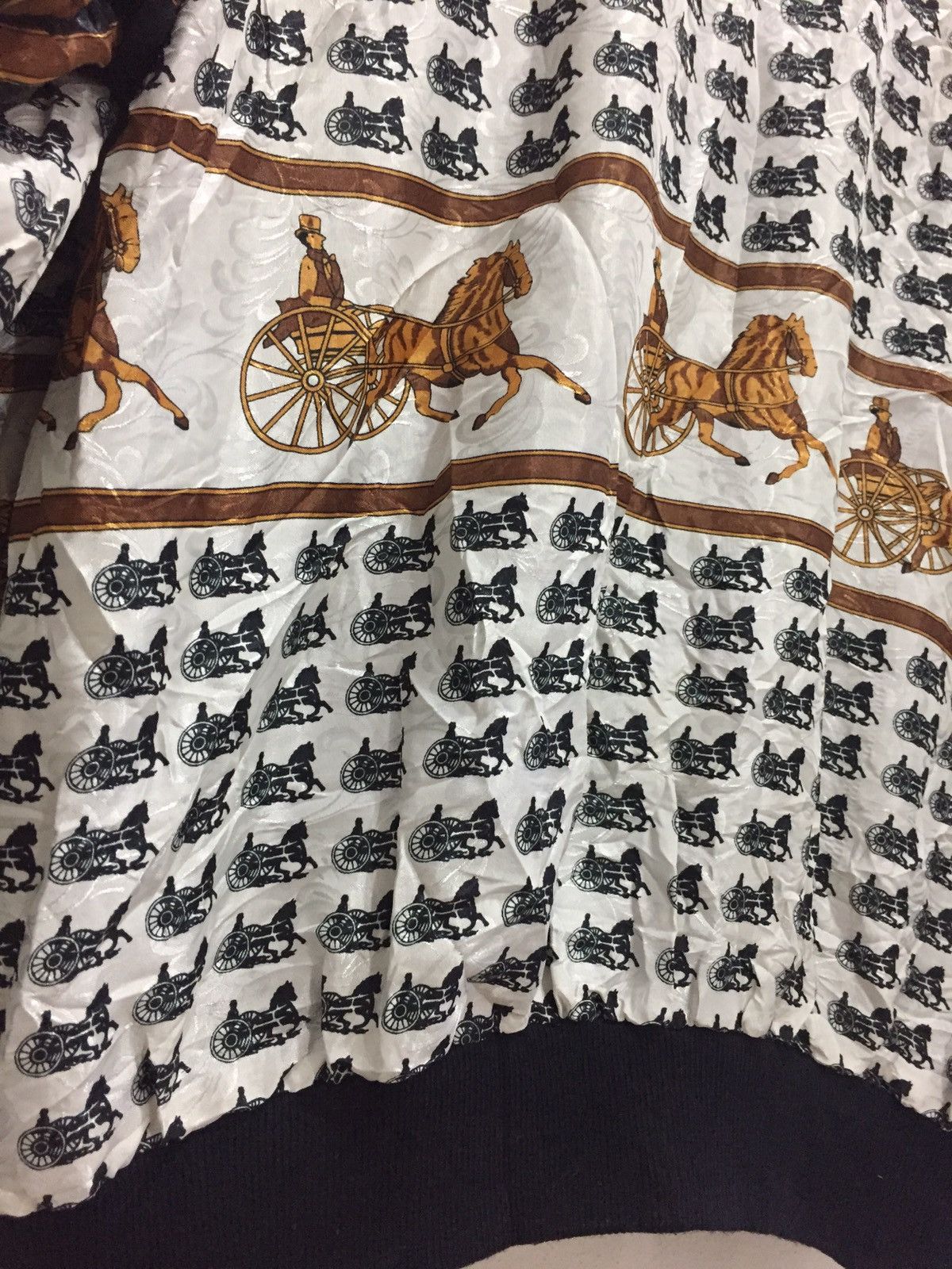 Vintage Vintage Custom Reversible Jacket Polyester like Hermes Size US XL / EU 56 / 4 - 6 Thumbnail