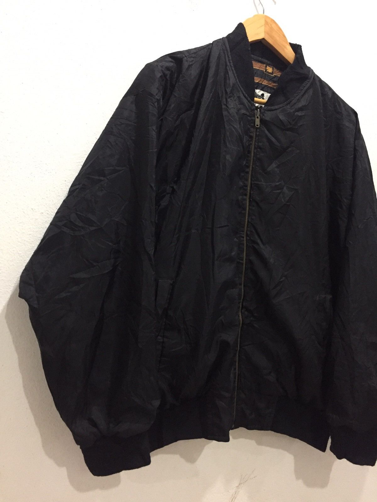 Vintage Vintage Custom Reversible Jacket Polyester like Hermes Size US XL / EU 56 / 4 - 9 Thumbnail