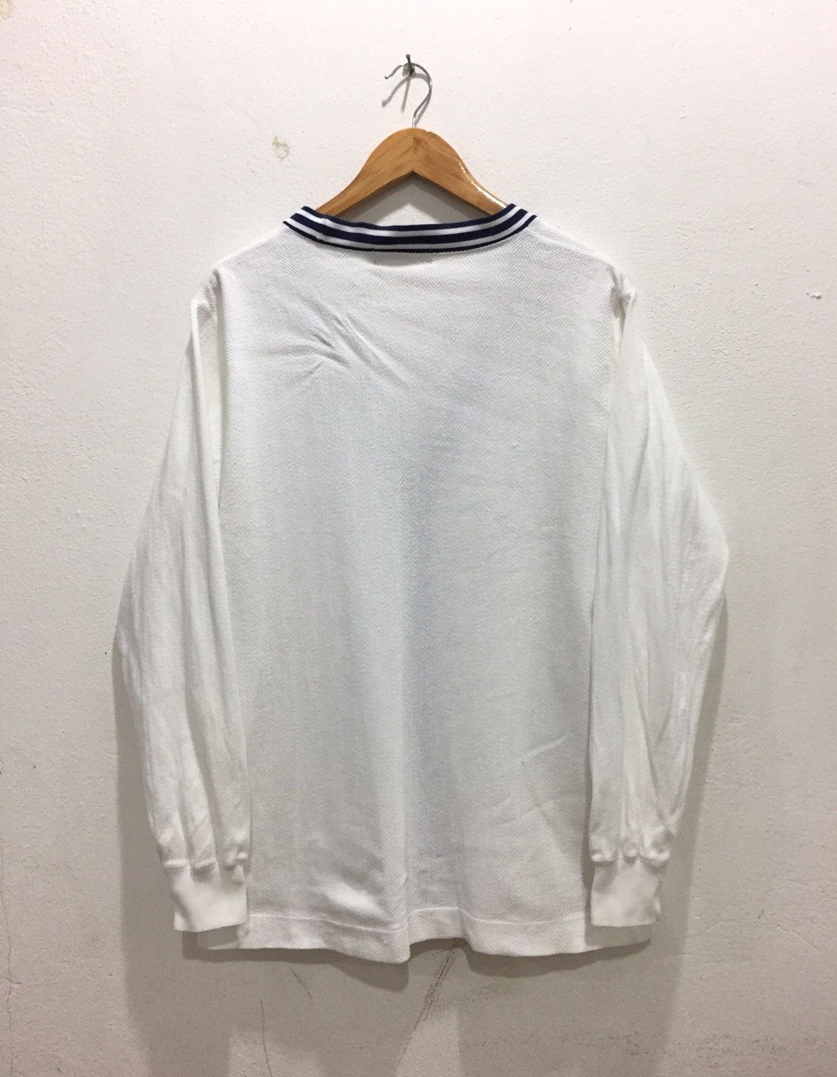 Polo Ralph Lauren × Vintage Polo Ralph Lauren Cardigan Sweater with Patches on Pocket Size US M / EU 48-50 / 2 - 2 Thumbnail