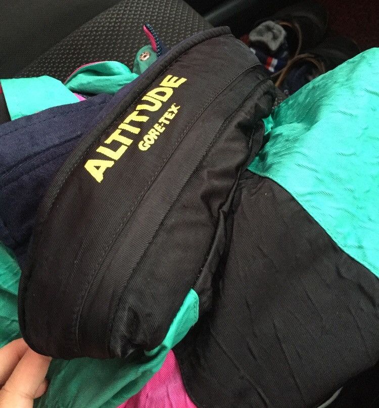 Goretex × Japanese Brand × Vintage Vintage Altitude Goretex Jacket Zipper Multicolour Block Size US L / EU 52-54 / 3 - 16 Thumbnail