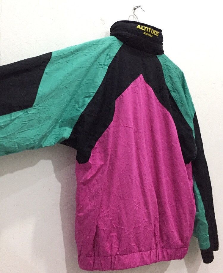 Goretex × Japanese Brand × Vintage Vintage Altitude Goretex Jacket Zipper Multicolour Block Size US L / EU 52-54 / 3 - 6 Thumbnail