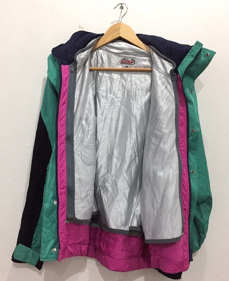 Goretex × Japanese Brand × Vintage Vintage Altitude Goretex Jacket Zipper Multicolour Block Size US L / EU 52-54 / 3 - 4 Thumbnail