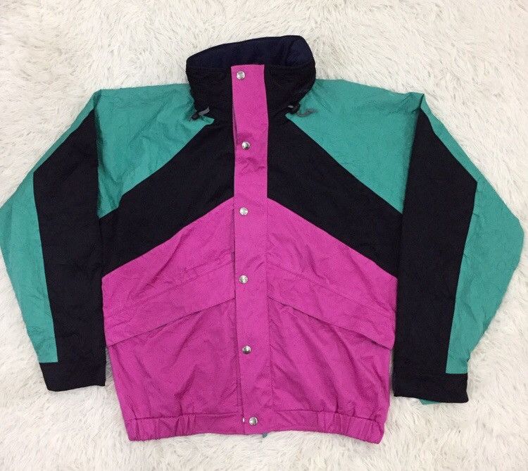 Goretex × Japanese Brand × Vintage Vintage Altitude Goretex Jacket Zipper Multicolour Block Size US L / EU 52-54 / 3 - 3 Thumbnail
