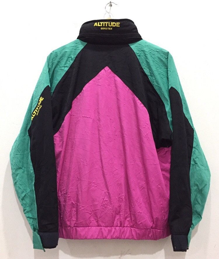 Goretex × Japanese Brand × Vintage Vintage Altitude Goretex Jacket Zipper Multicolour Block Size US L / EU 52-54 / 3 - 2 Thumbnail