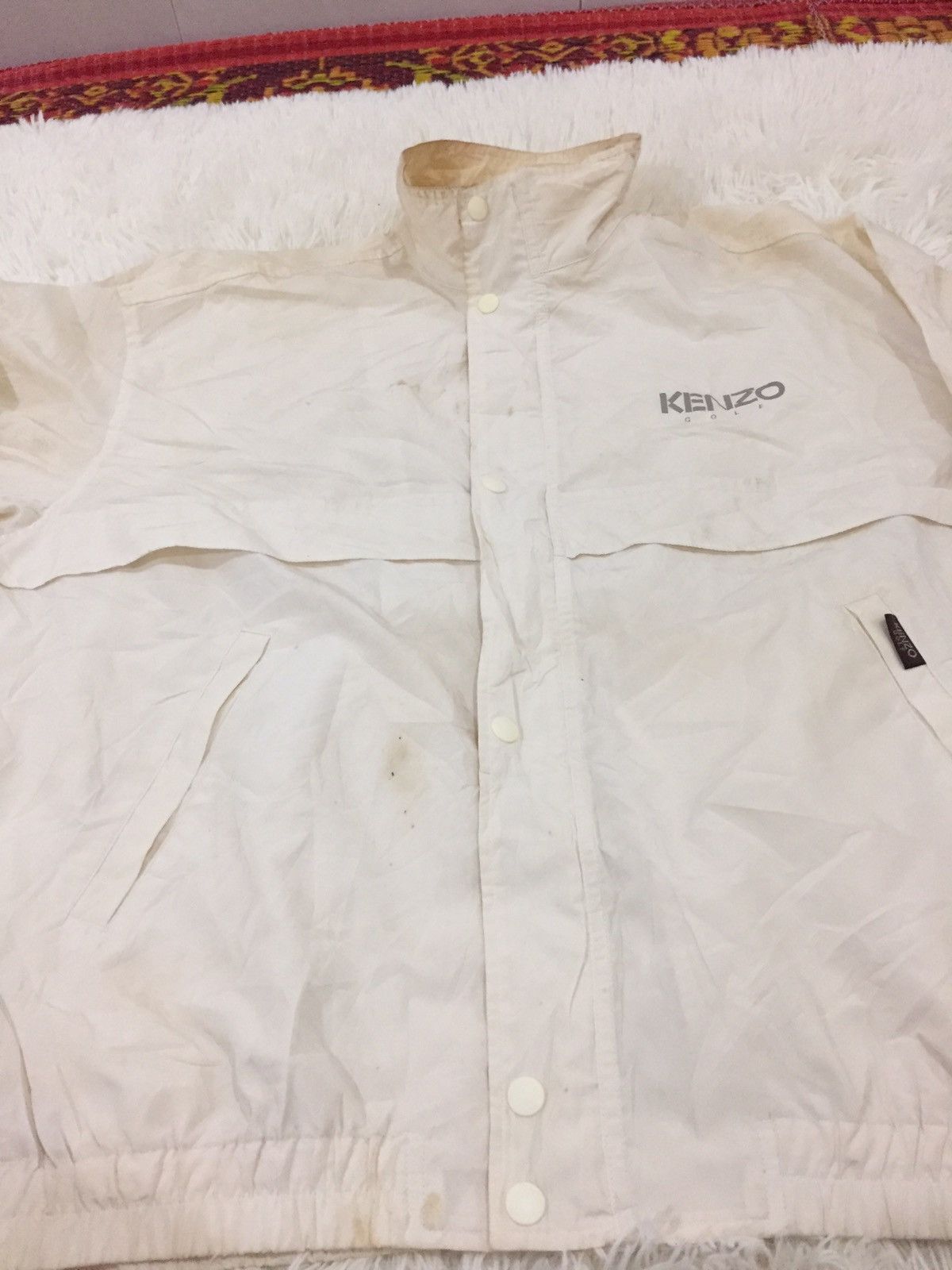 Japanese Brand × Kenzo × Vintage Vintage Kenzo Golf Light Jacket With Kenzo Golf Spellout Size US L / EU 52-54 / 3 - 9 Thumbnail