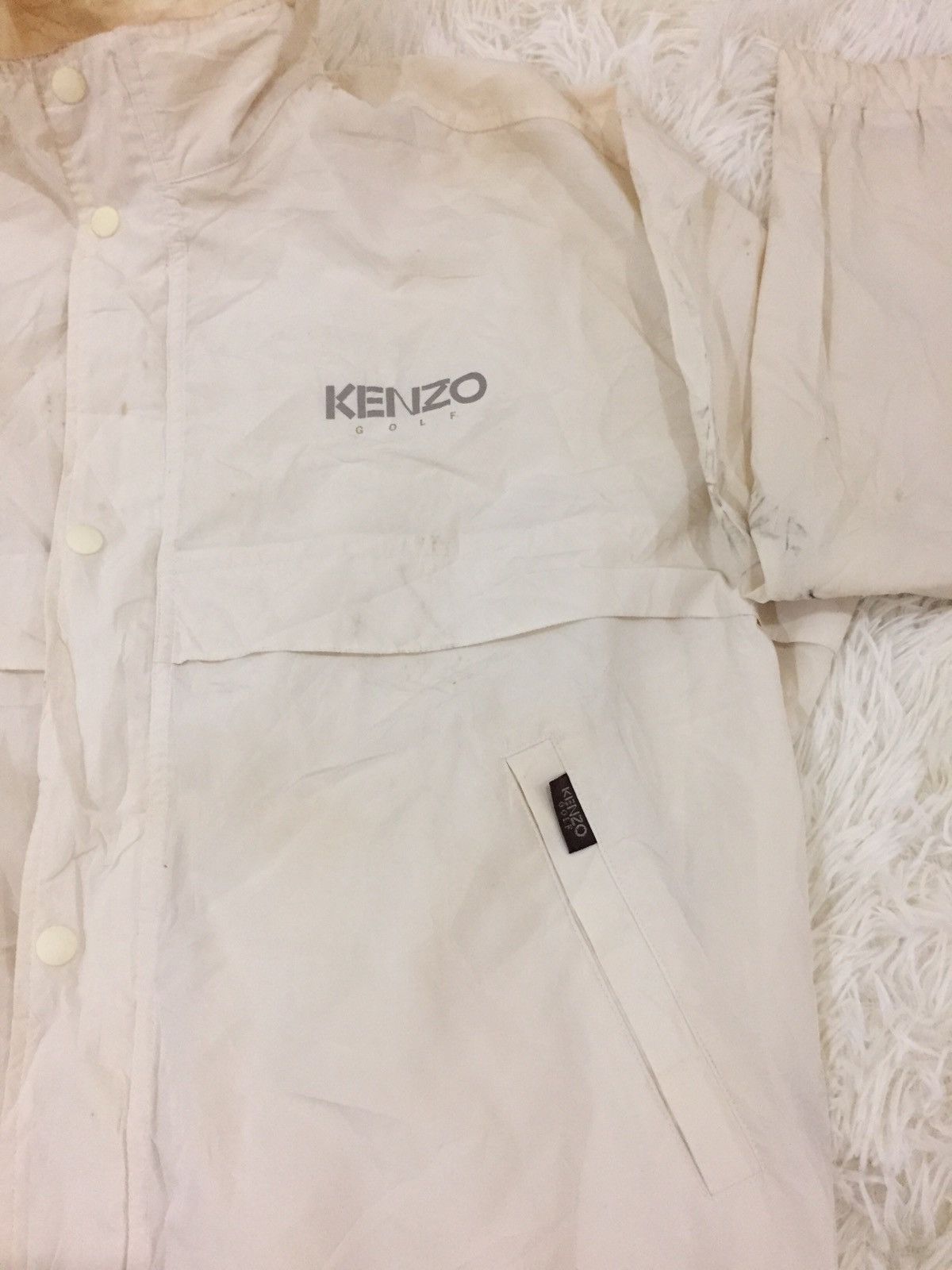 Japanese Brand × Kenzo × Vintage Vintage Kenzo Golf Light Jacket With Kenzo Golf Spellout Size US L / EU 52-54 / 3 - 5 Thumbnail