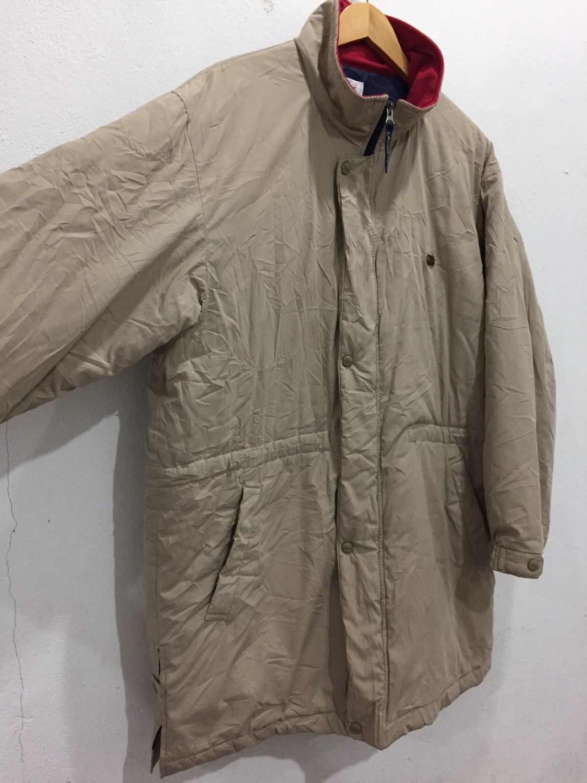 Lacoste × Vintage Vintage Lacoste Full Zipper Button Up Jacket Like Puffer Size US L / EU 52-54 / 3 - 4 Thumbnail