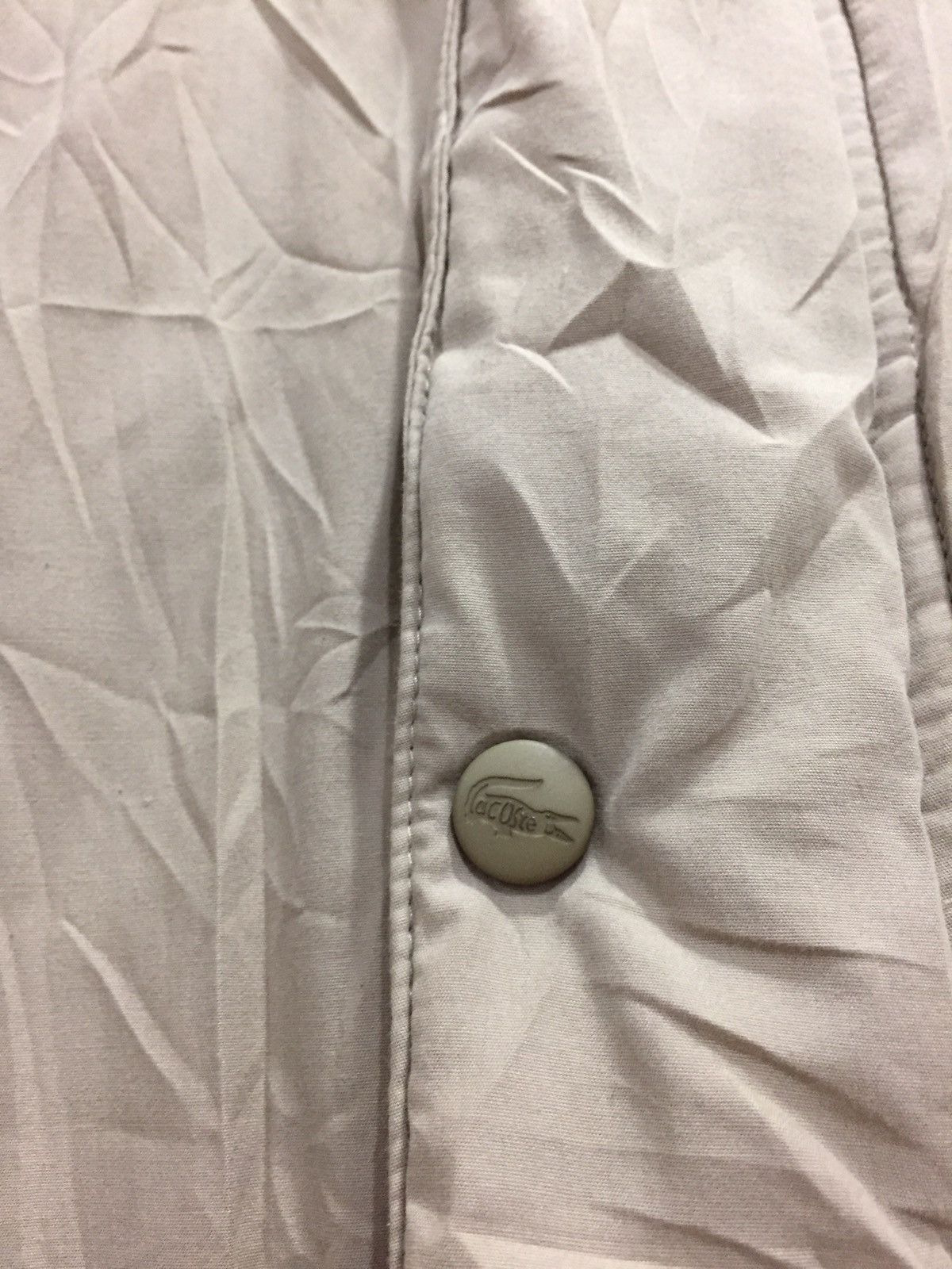 Lacoste × Vintage Vintage Lacoste Full Zipper Button Up Jacket Like Puffer Size US L / EU 52-54 / 3 - 6 Thumbnail