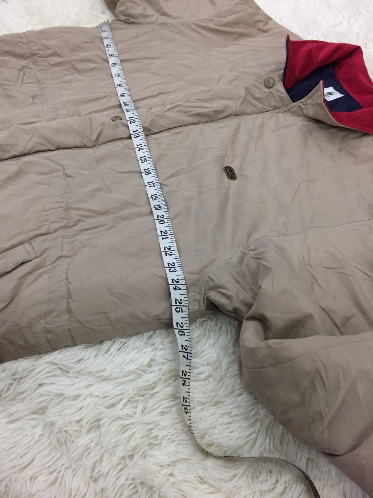 Lacoste × Vintage Vintage Lacoste Full Zipper Button Up Jacket Like Puffer Size US L / EU 52-54 / 3 - 13 Thumbnail