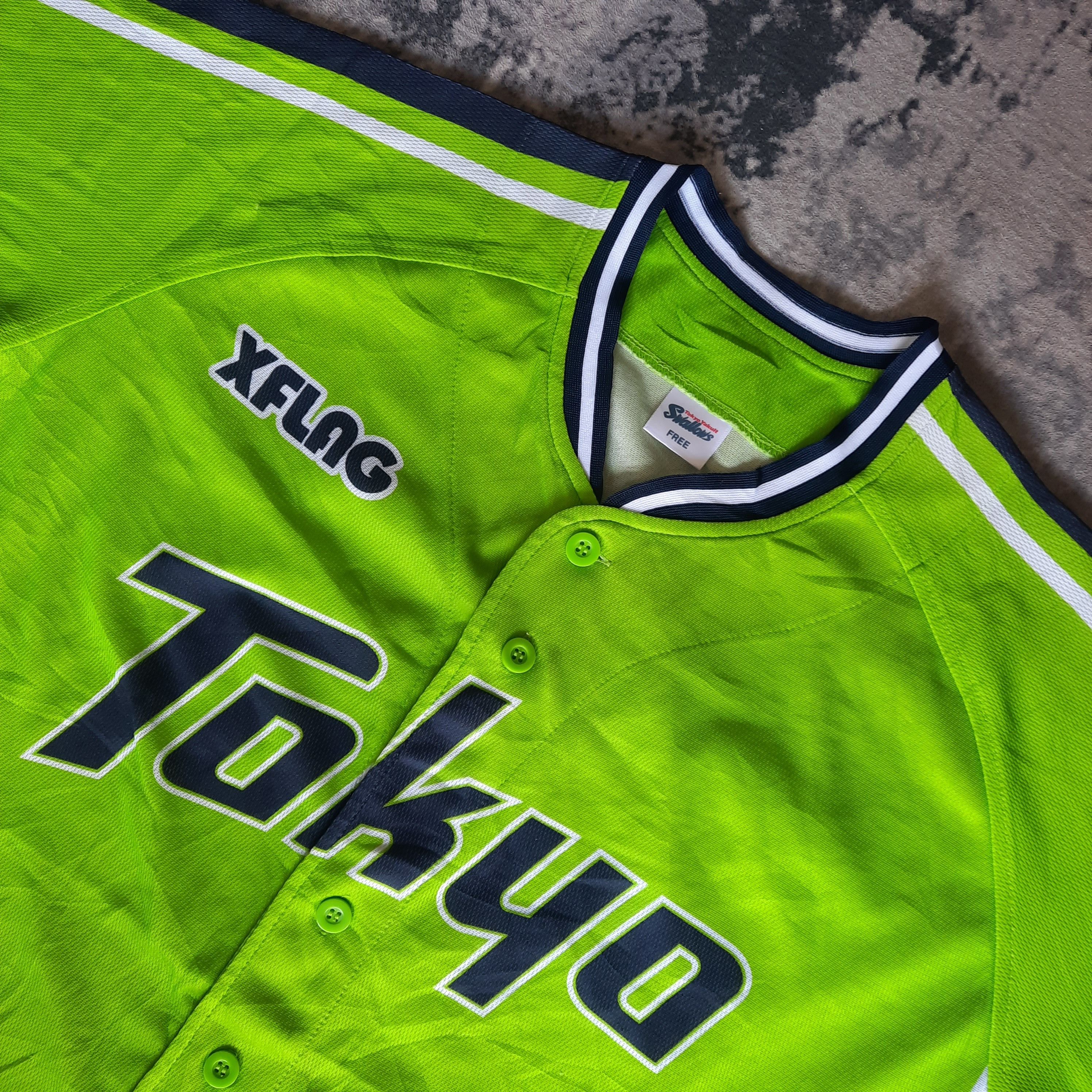 Japanese Brand 🔥NPB tokyo yakult swallows baseball jersey Size US M / EU 48-50 / 2 - 2 Thumbnail