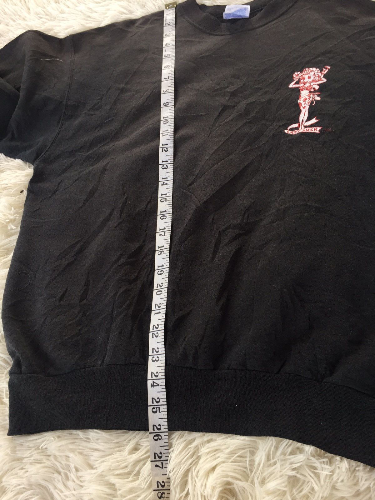Hanes Vintage 90s RAT FINK Lady Luck Big Logo Sweatshirt Pullover Size US M / EU 48-50 / 2 - 8 Thumbnail