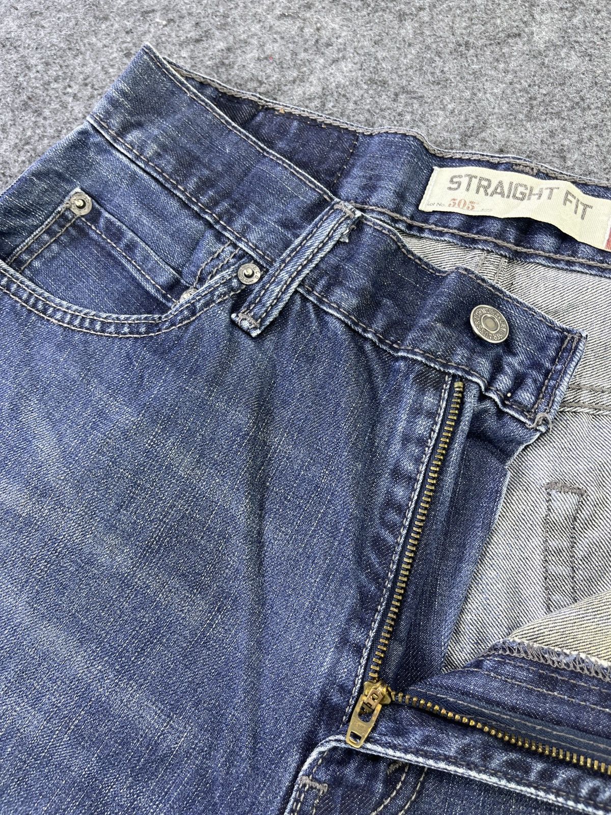 Levi's × Vintage Vintage Levis 505 High Waist Jeans - J843 Size 30" / US 8 / IT 44 - 7 Thumbnail