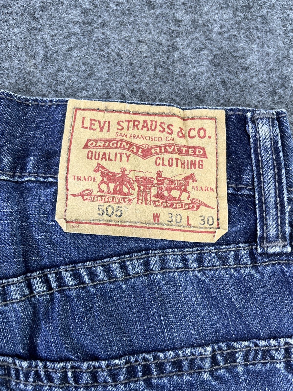 Levi's × Vintage Vintage Levis 505 High Waist Jeans - J843 Size 30" / US 8 / IT 44 - 13 Thumbnail