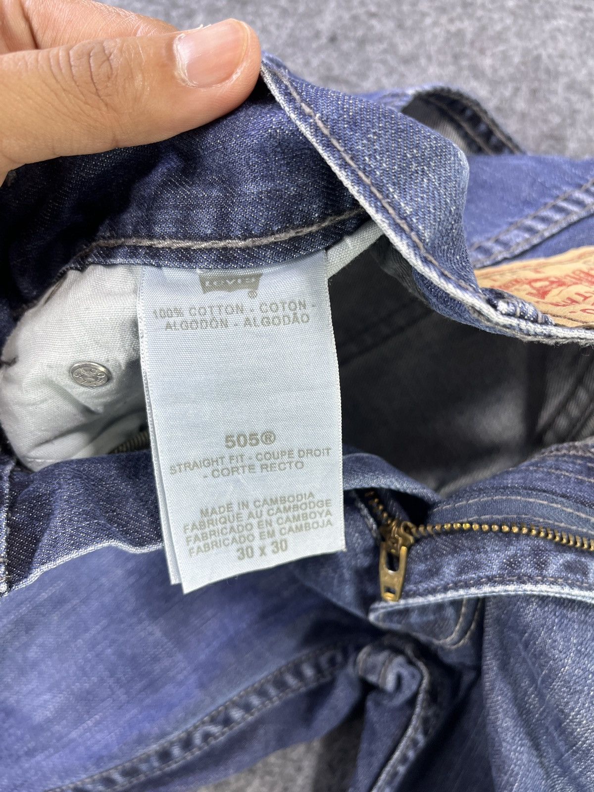 Levi's × Vintage Vintage Levis 505 High Waist Jeans - J843 Size 30" / US 8 / IT 44 - 9 Thumbnail