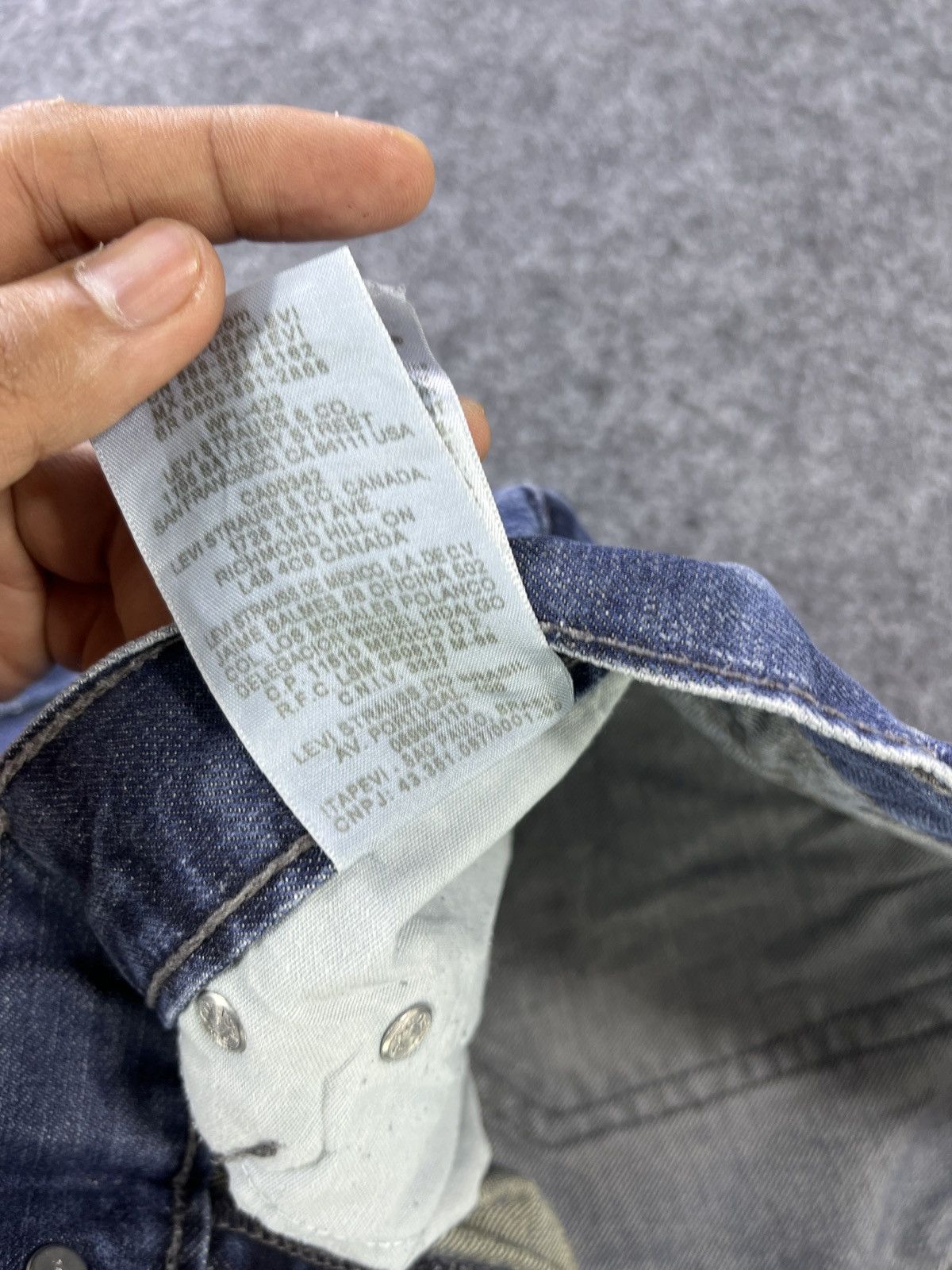 Levi's × Vintage Vintage Levis 505 High Waist Jeans - J843 Size 30" / US 8 / IT 44 - 11 Thumbnail