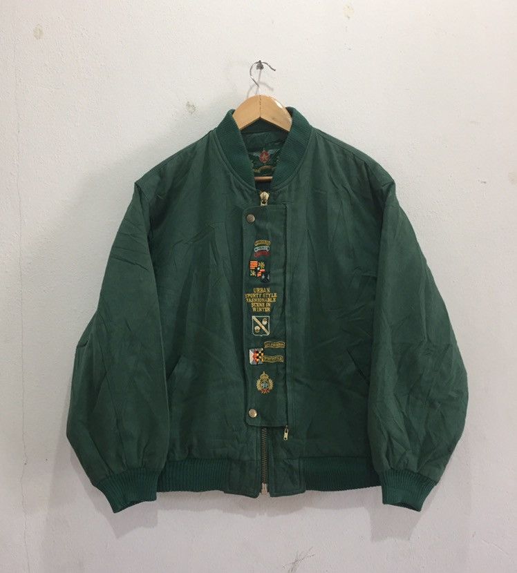 Vintage Vintage WhiteJoola Reversible Full Zipper Jacket Bomber Size US M / EU 48-50 / 2 - 1 Thumbnail