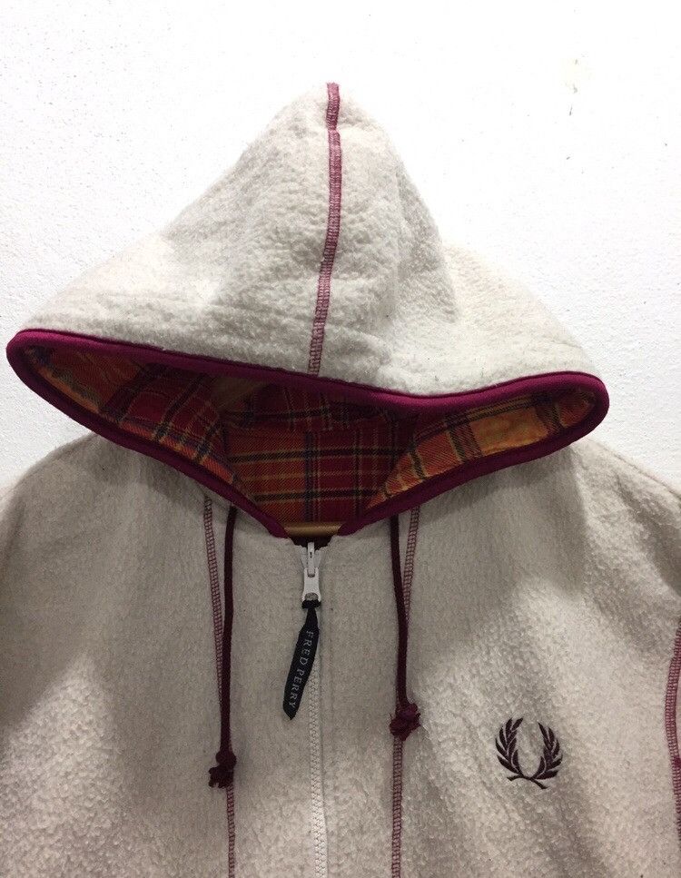 Fred Perry Reversible Fred Perry Sherpa Fleece Jacket Quilted Tartan Size US S / EU 44-46 / 1 - 7 Thumbnail