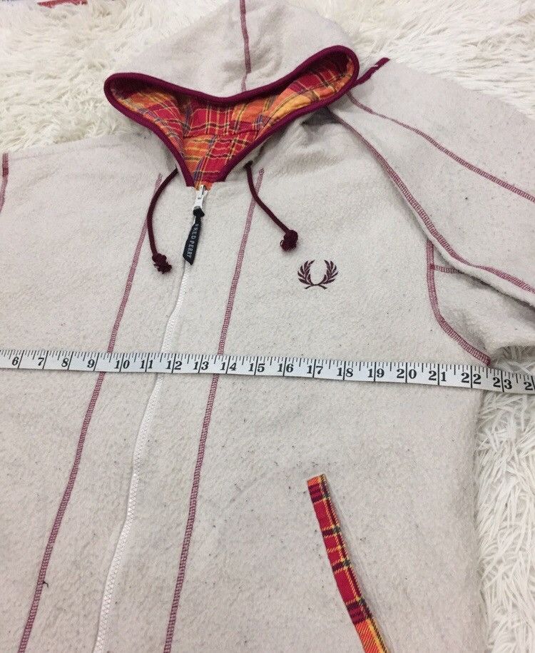 Fred Perry Reversible Fred Perry Sherpa Fleece Jacket Quilted Tartan Size US S / EU 44-46 / 1 - 15 Thumbnail