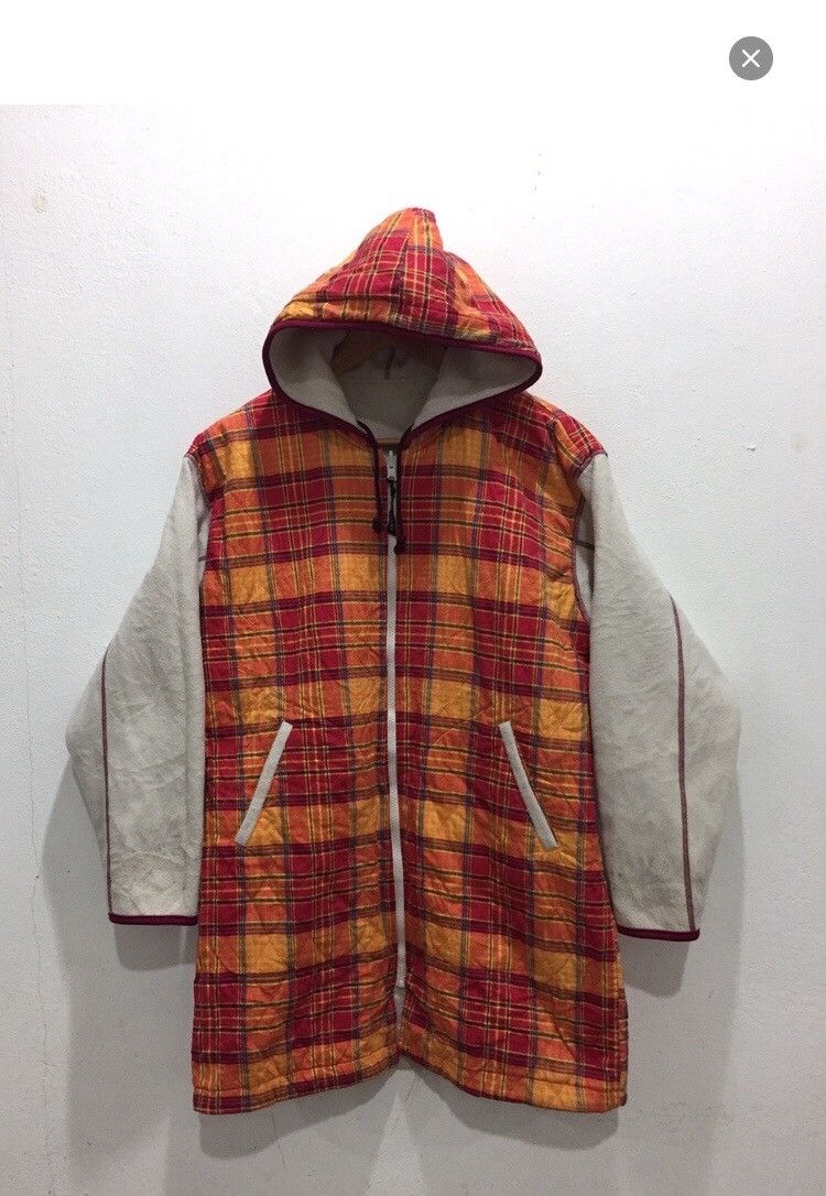 Fred Perry Reversible Fred Perry Sherpa Fleece Jacket Quilted Tartan Size US S / EU 44-46 / 1 - 9 Thumbnail