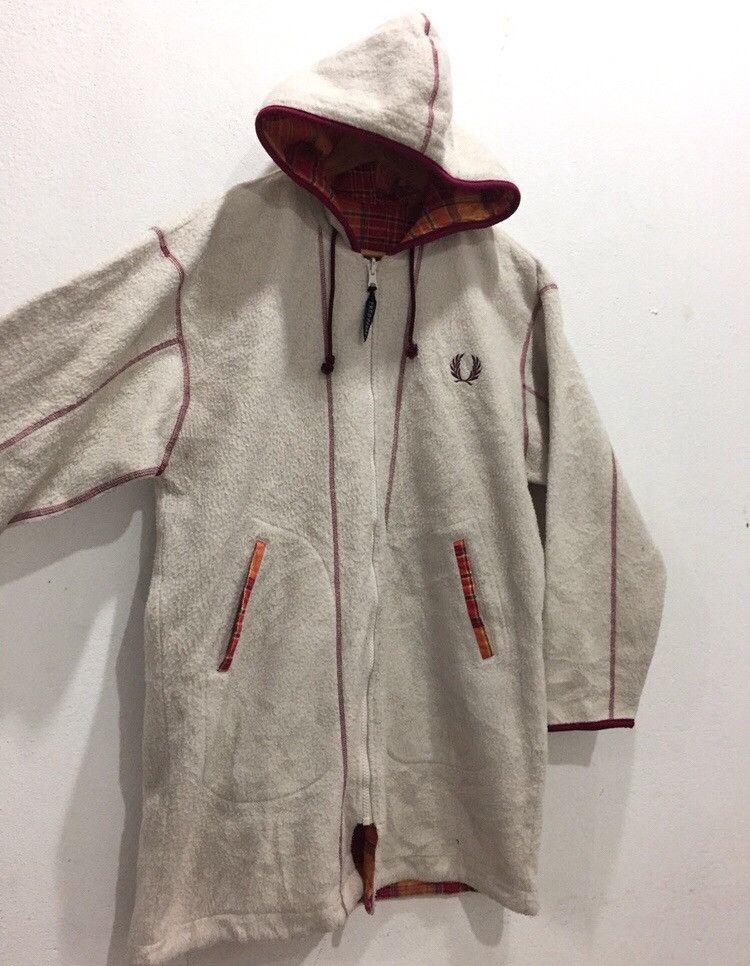 Fred Perry Reversible Fred Perry Sherpa Fleece Jacket Quilted Tartan Size US S / EU 44-46 / 1 - 8 Thumbnail