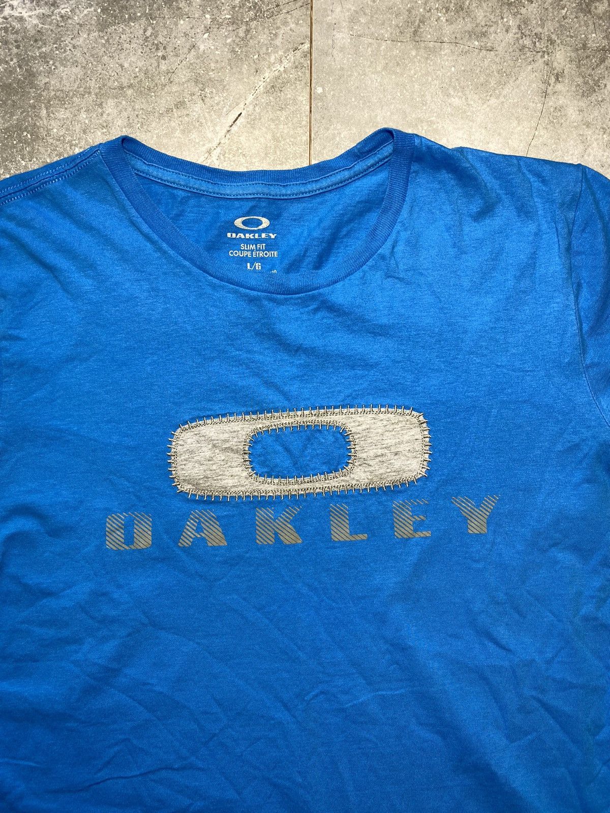 Oakley × Vintage Vintage Oakley t shirt big logo Size US L / EU 52-54 / 3 - 3 Thumbnail