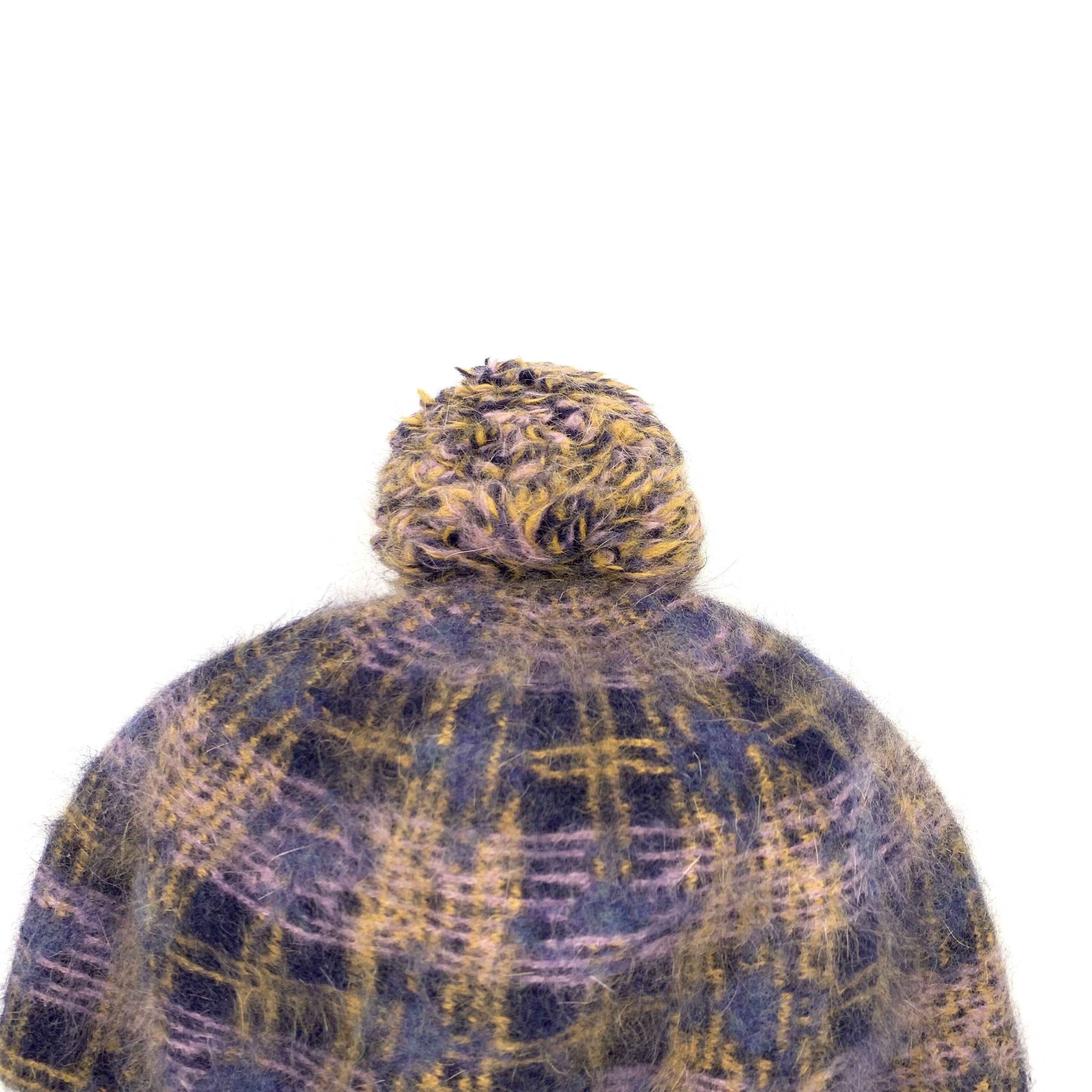 Vivienne Westwood Mohair Plaid Beanie / Golf Beret Size ONE SIZE - 4 Thumbnail