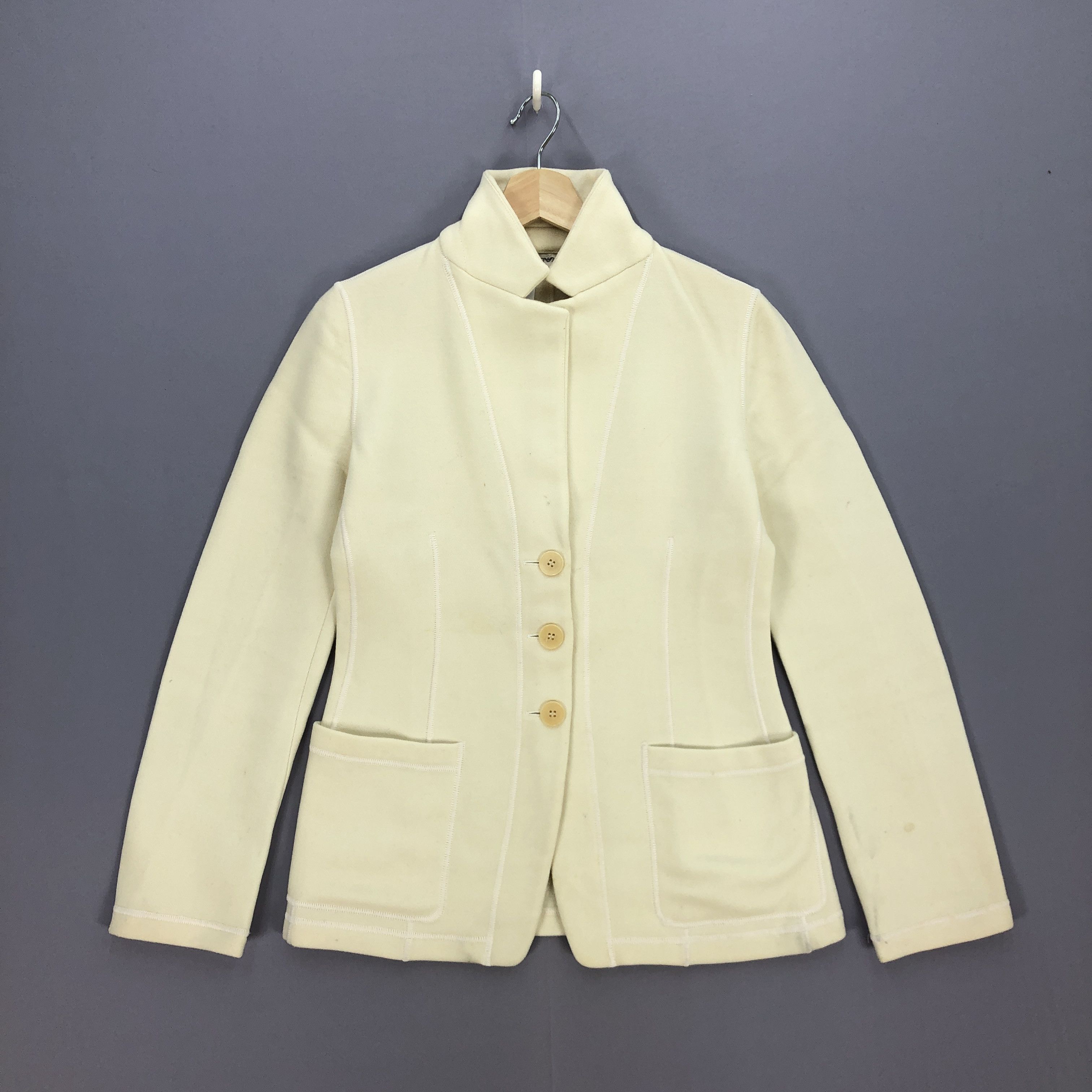 Armani × Giorgio Armani × Vintage Vintage Emporio Armani Jacket Armani Blazer Coat | BS20287. Size XS / US 0-2 / IT 36-38 - 1 Thumbnail