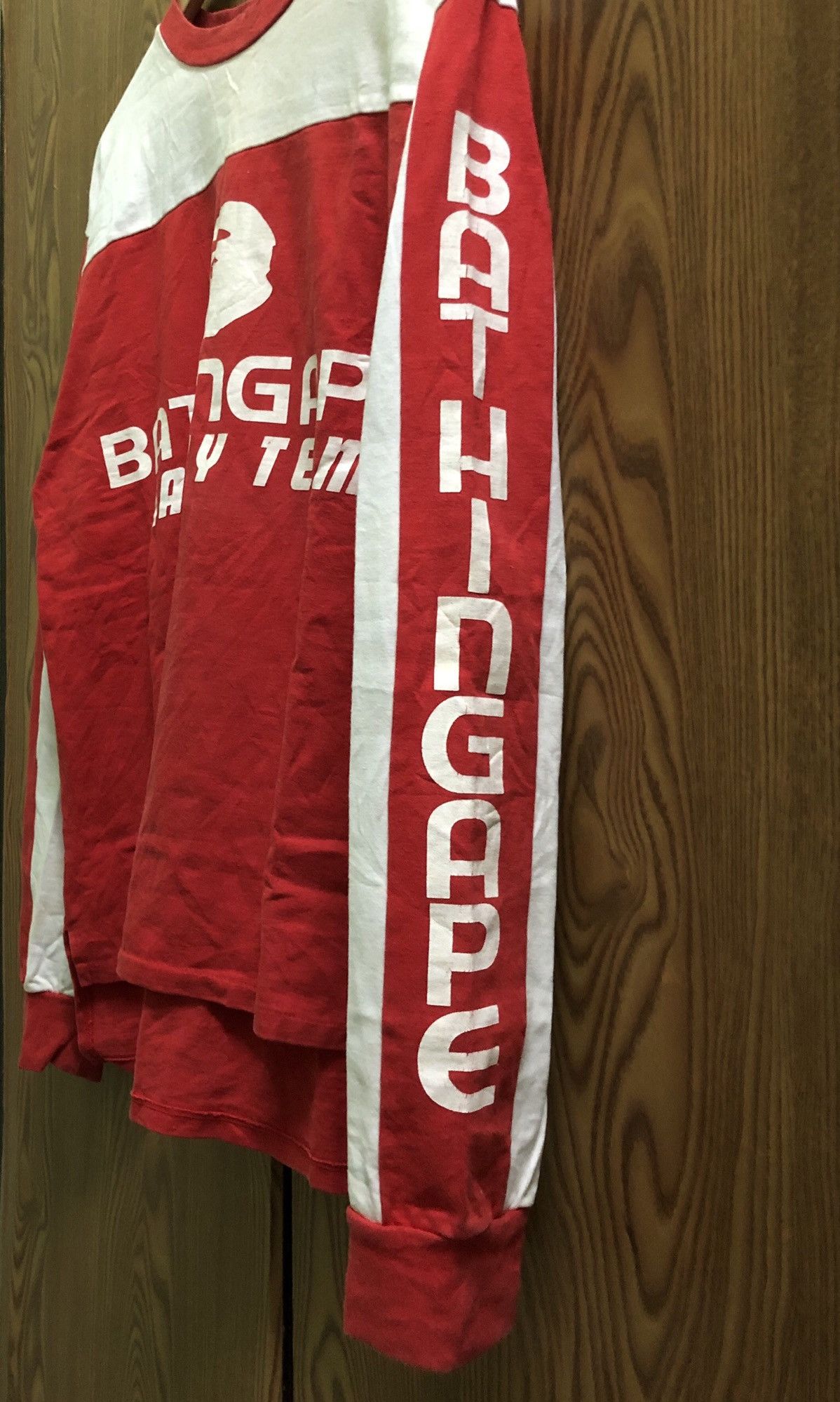 Bape × Vintage Vintage 90s A Bathing Ape Nigo Factory Team Size US M / EU 48-50 / 2 - 3 Thumbnail