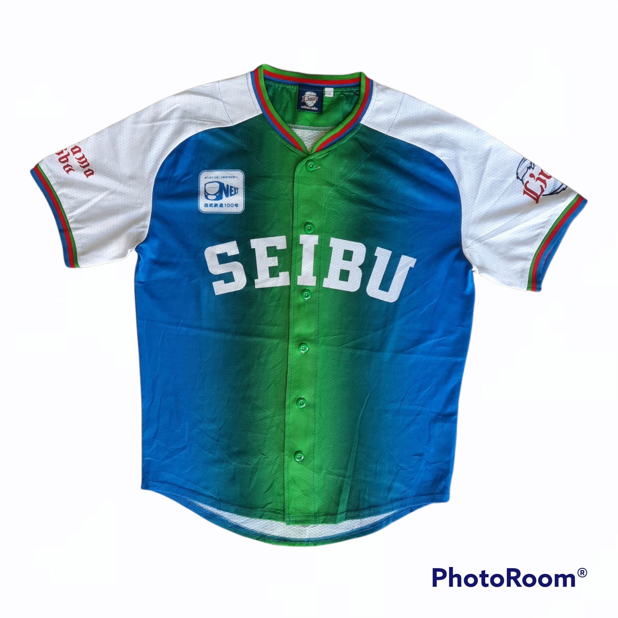 image of Sportswear Npb Saitama Seibu Lions Jersey, Men's (Size Small)