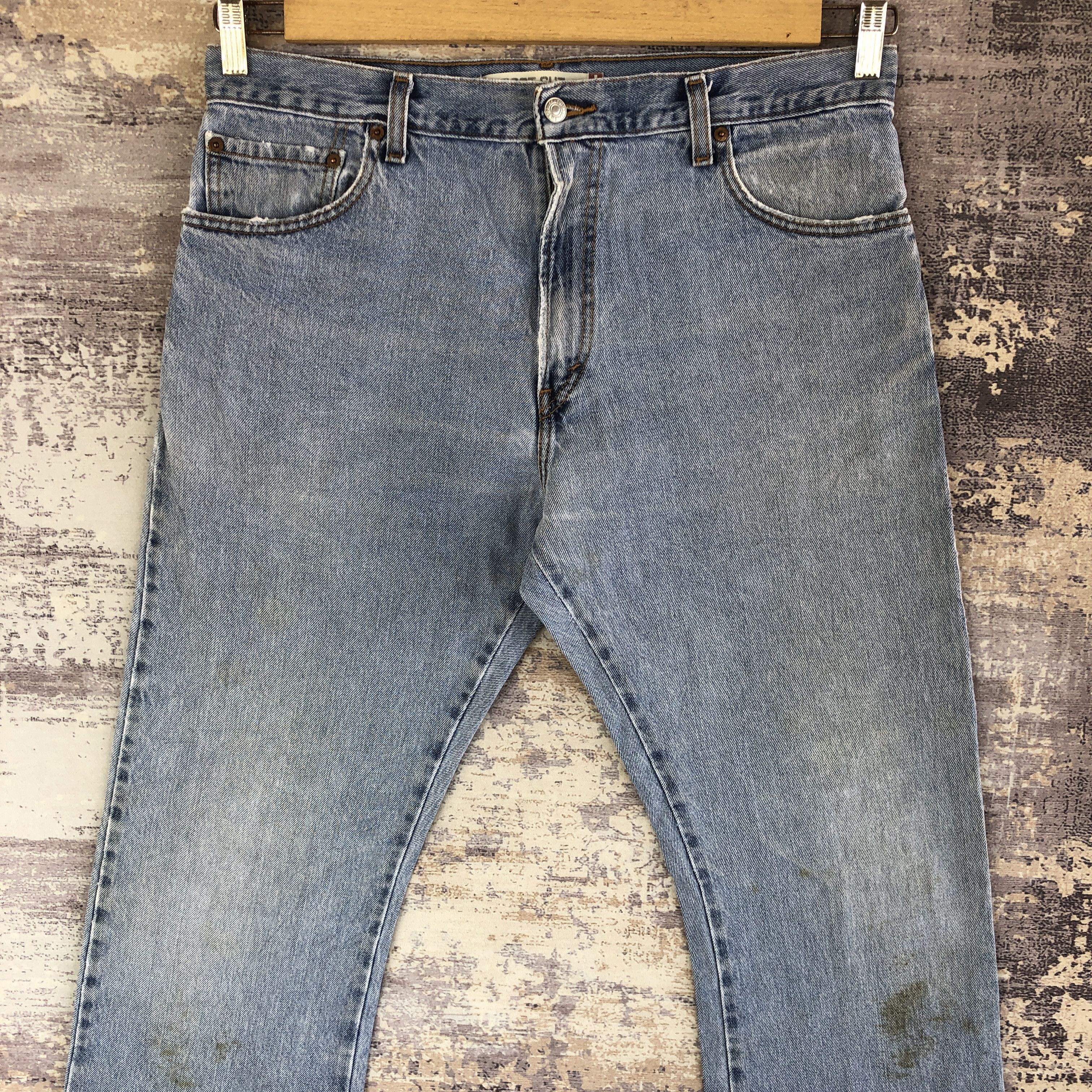 Levi's Vintage Levi's 517 Bell Bottom Jeans Levis Wide Leg Denim Size US 34 / EU 50 - 3 Thumbnail