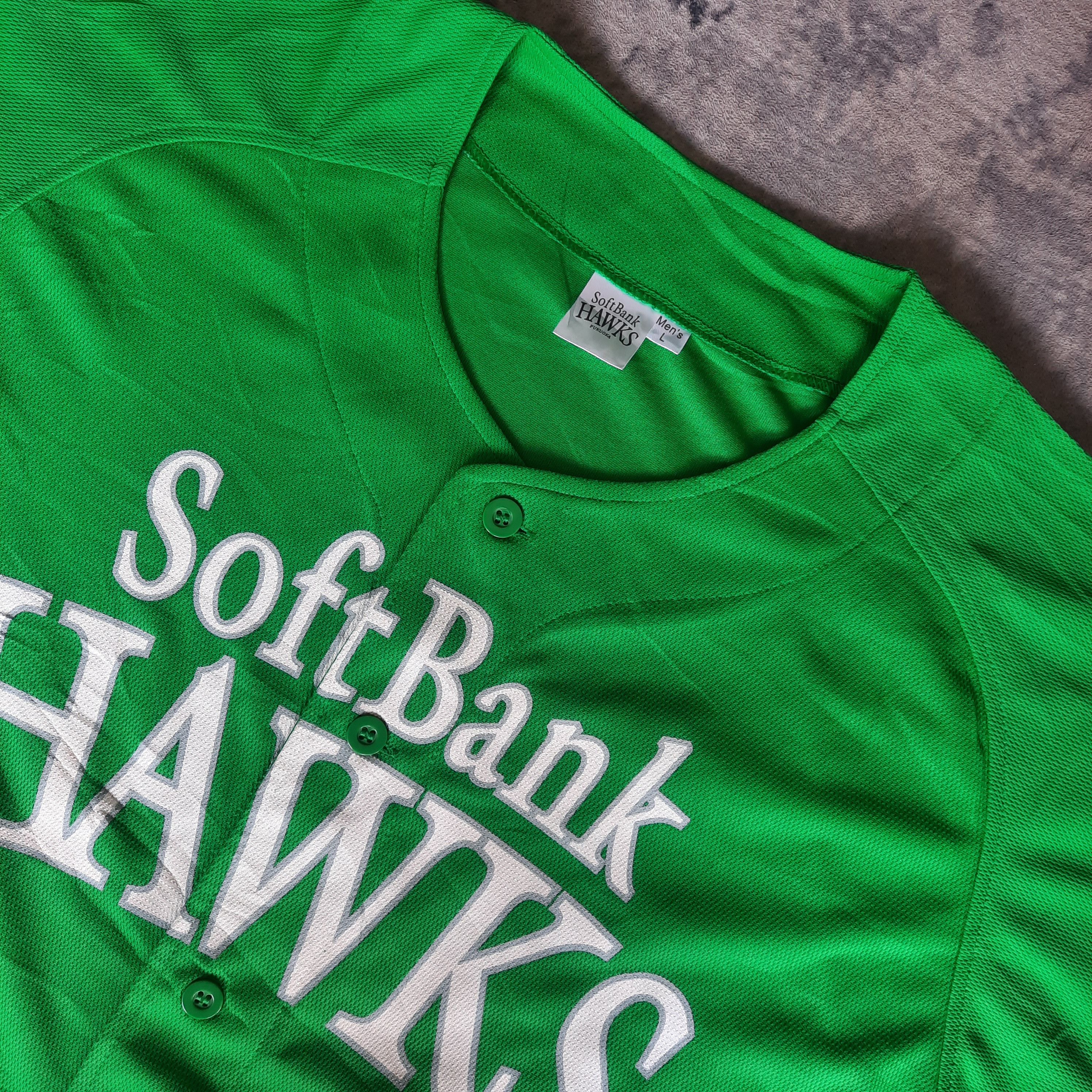 Japanese Brand 🔥NPB fukuoka softbank hawks baseball jersey Size US M / EU 48-50 / 2 - 2 Thumbnail