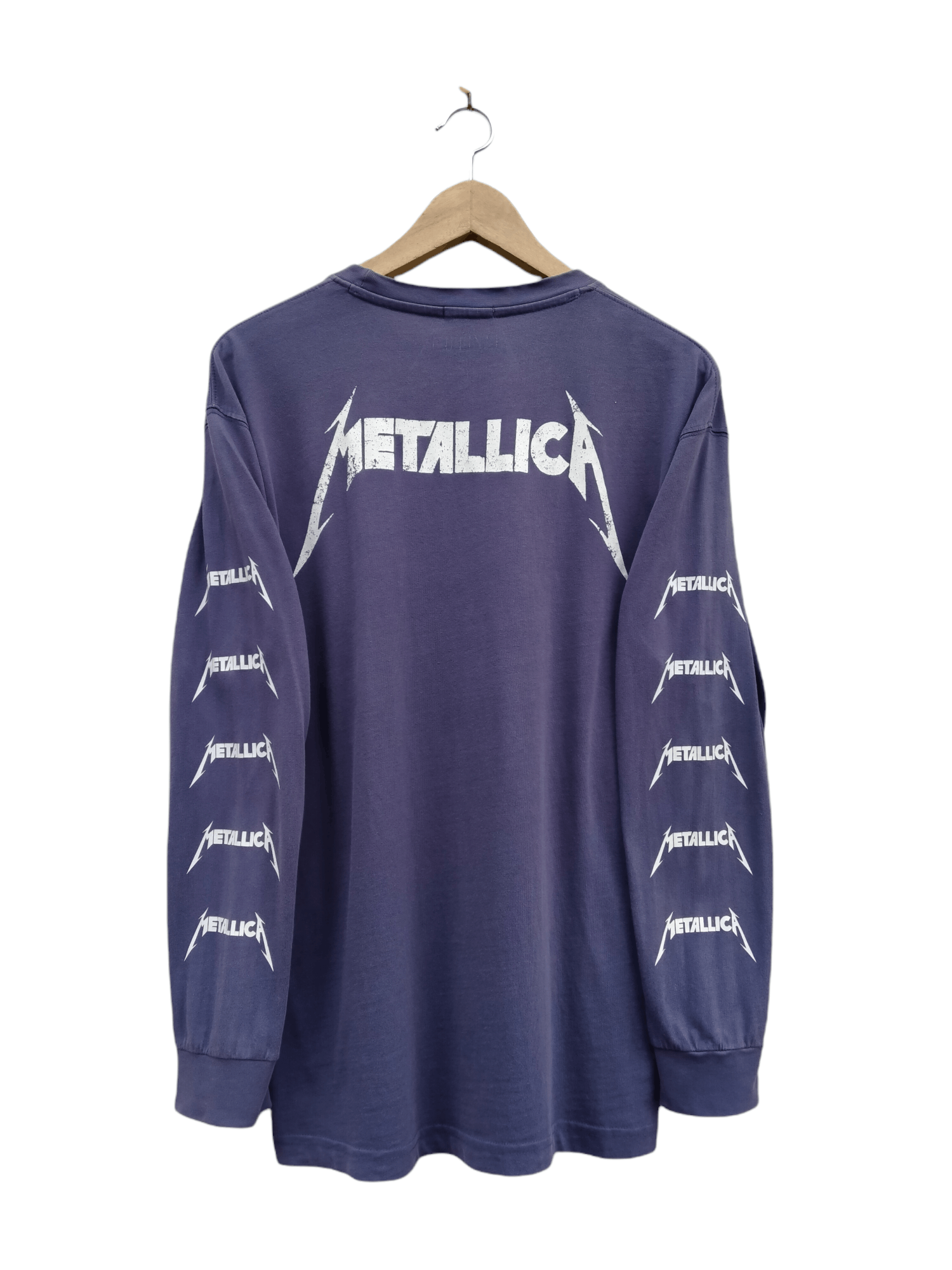 Band Tees METALLICA THE YOUNG METAL ATTACK LONG SLEEVE BACKHIT Size US M / EU 48-50 / 2 - 2 Thumbnail