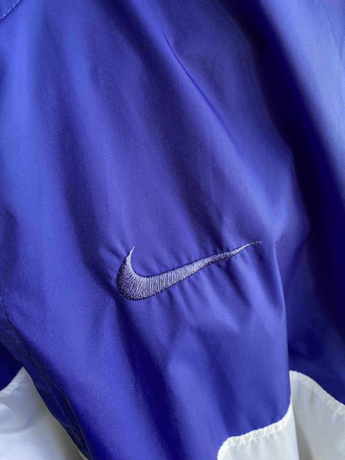 Nike × Vintage Vintage 90s Nike Half Zip RainCoat Size US L / EU 52-54 / 3 - 13 Thumbnail
