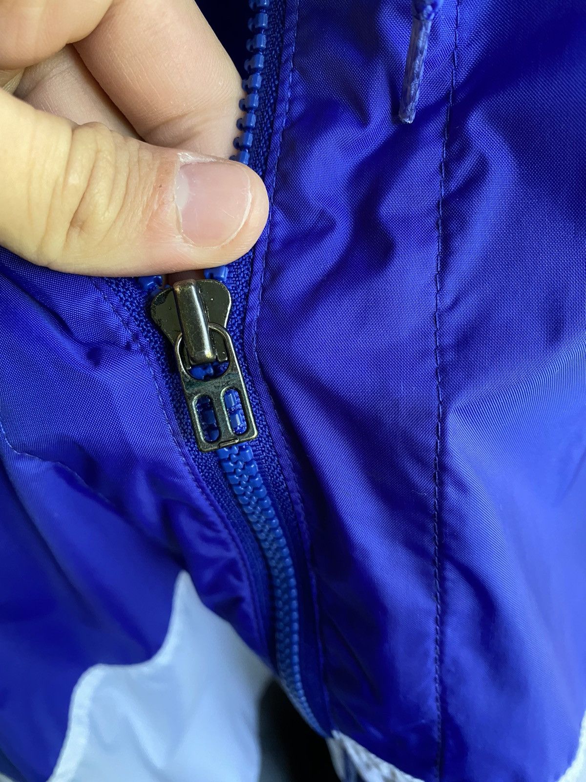 Nike × Vintage Vintage 90s Nike Half Zip RainCoat Size US L / EU 52-54 / 3 - 12 Thumbnail